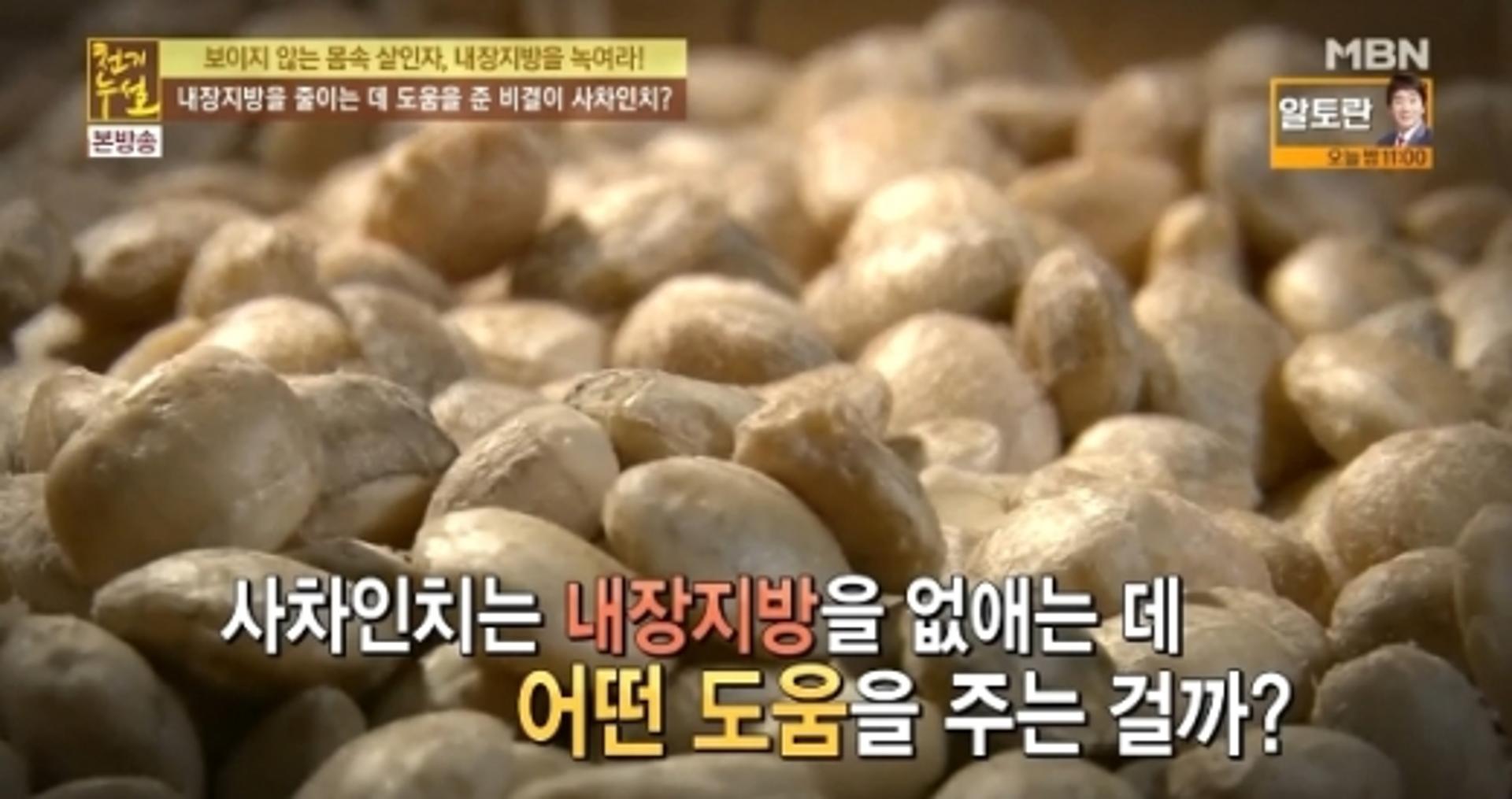 사차인치, 내장지방 녹이는 비결이라고?