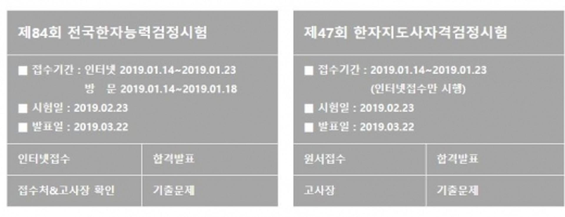 한국어문회, '한자능력검정시험' 합격자 발표… 어디서 확인?