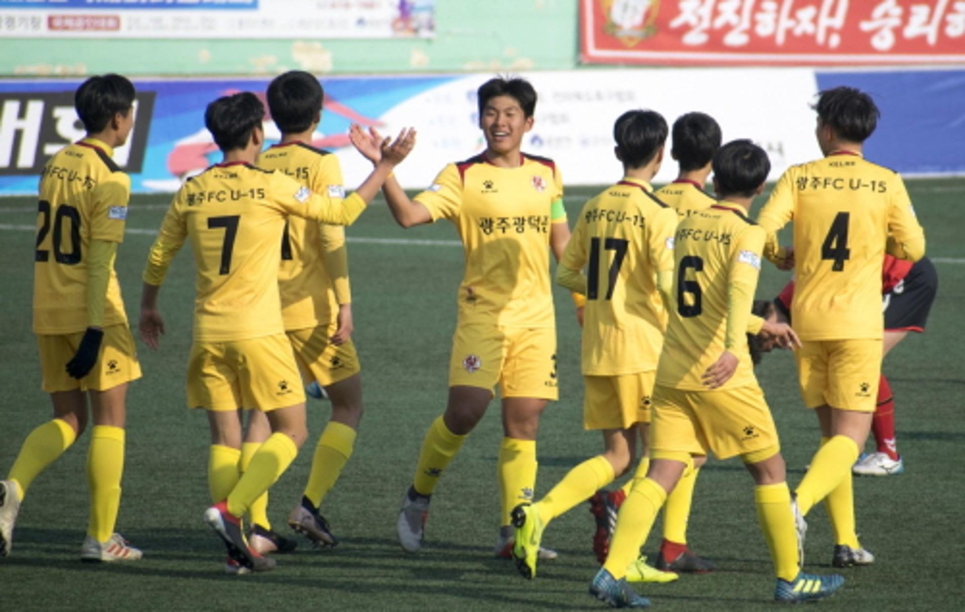 광주FC 유스팀, 전국소년체전 광주 대표로 선발