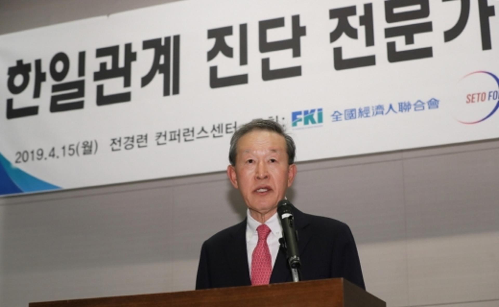 허창수 전경련 회장 "한일 비즈니스·인적교류 힘쓸 것"