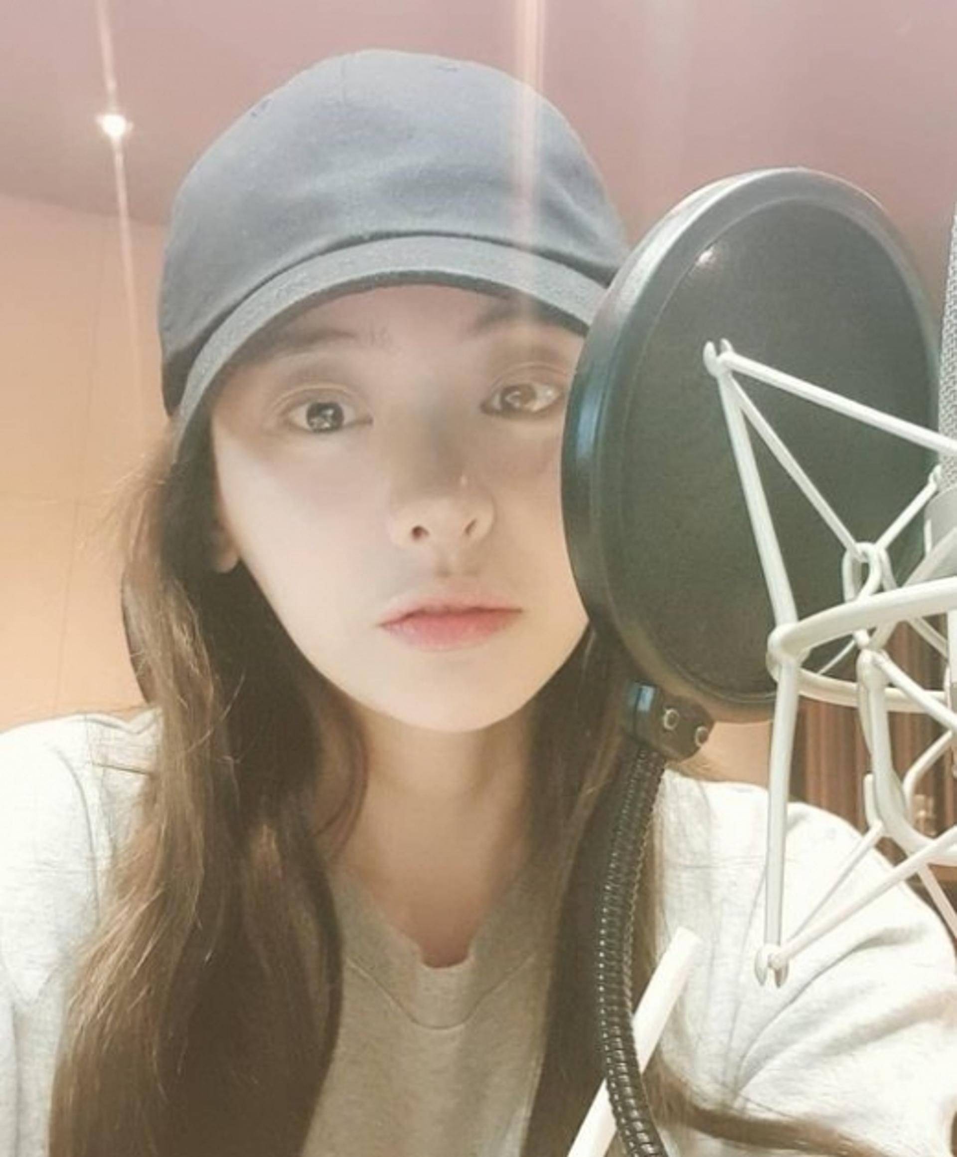 서유리 근황, 턱선에 베이겠네~