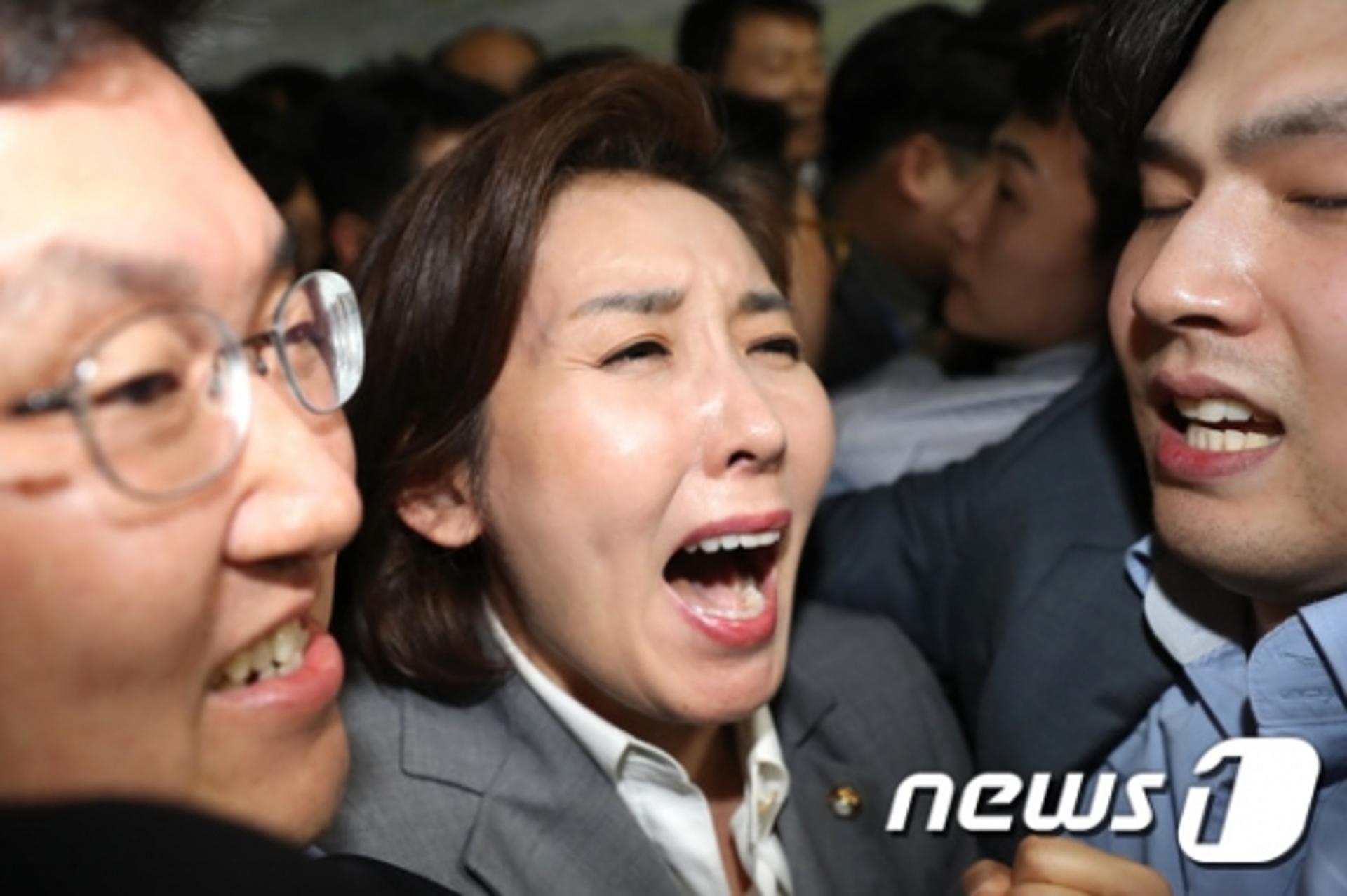 '난장판 국회' 나경원·심상정·이해찬 설전… "이게 국회냐"