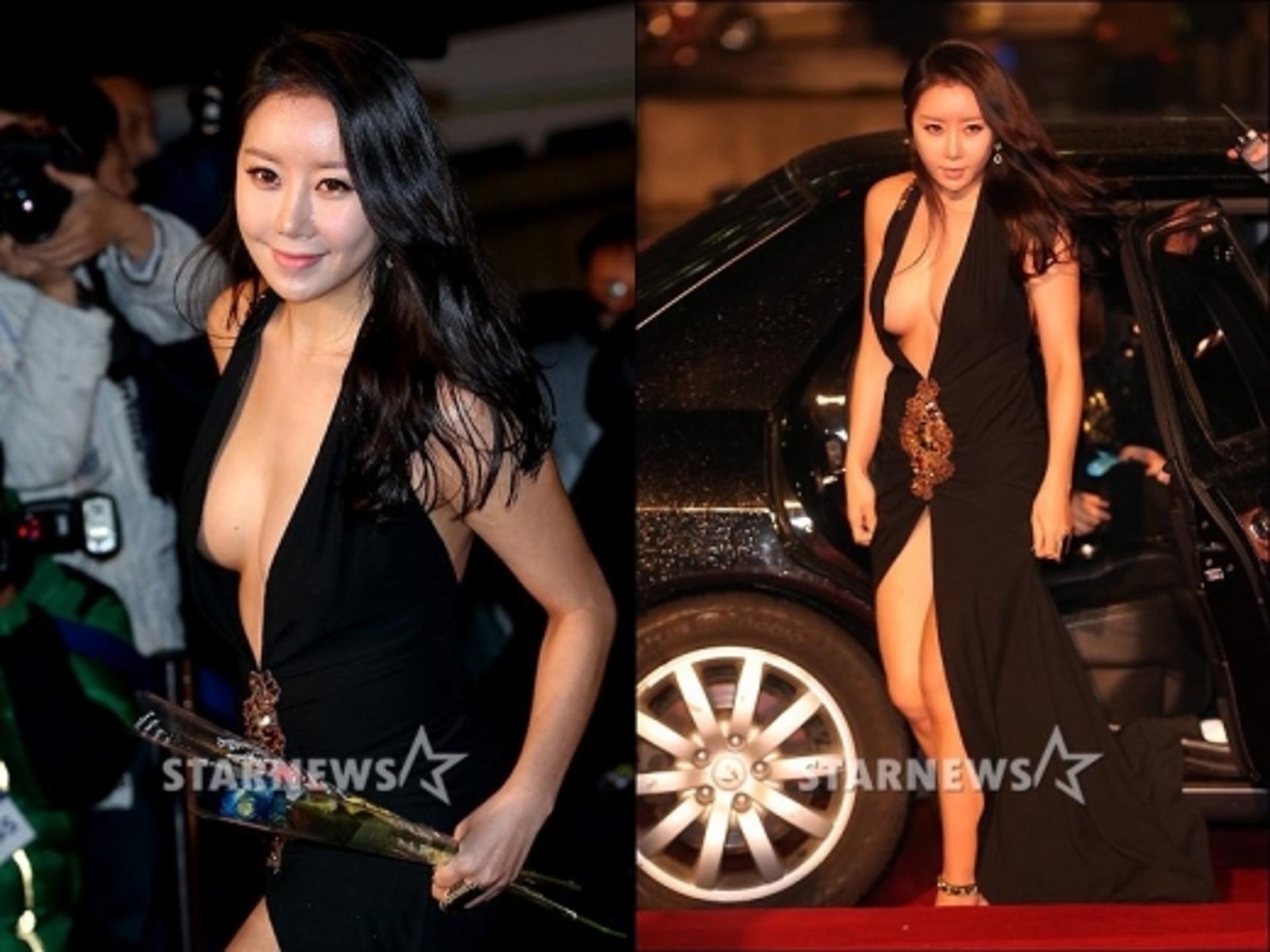 'BJ 변신' 하나경, 청룡영화제 역대급 노출女?