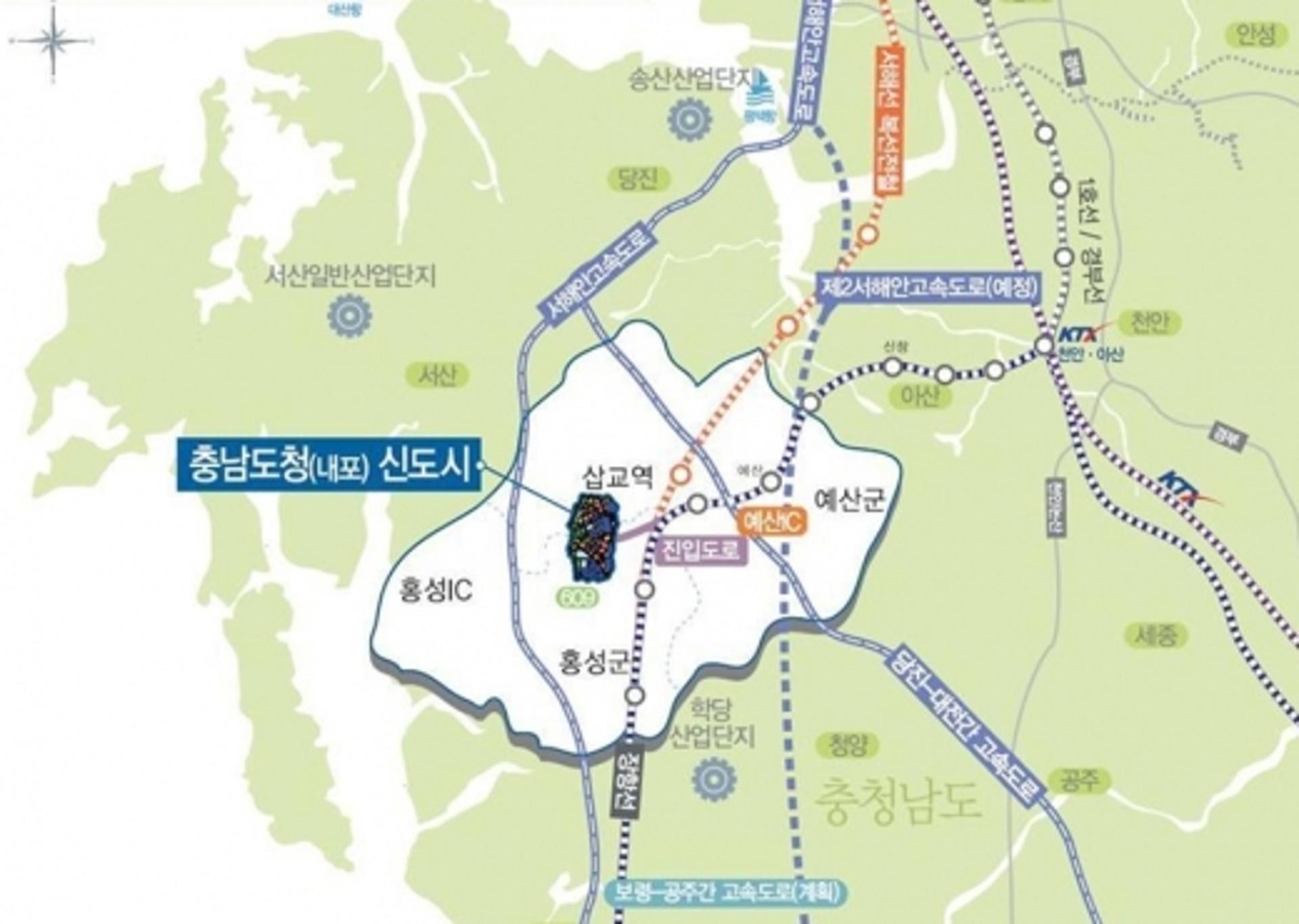 LH, 내포신도시 근린상업용지·주차장용지 공급