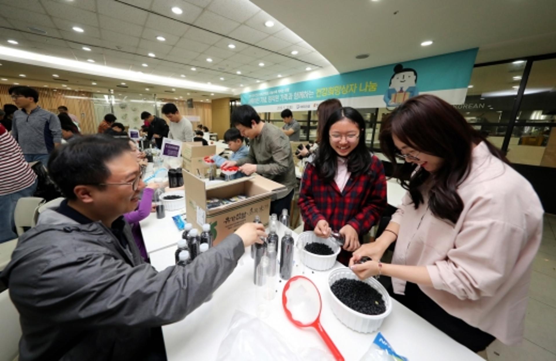 대우건설 임직원가족, ‘건강희망상자 나눔’ 봉사