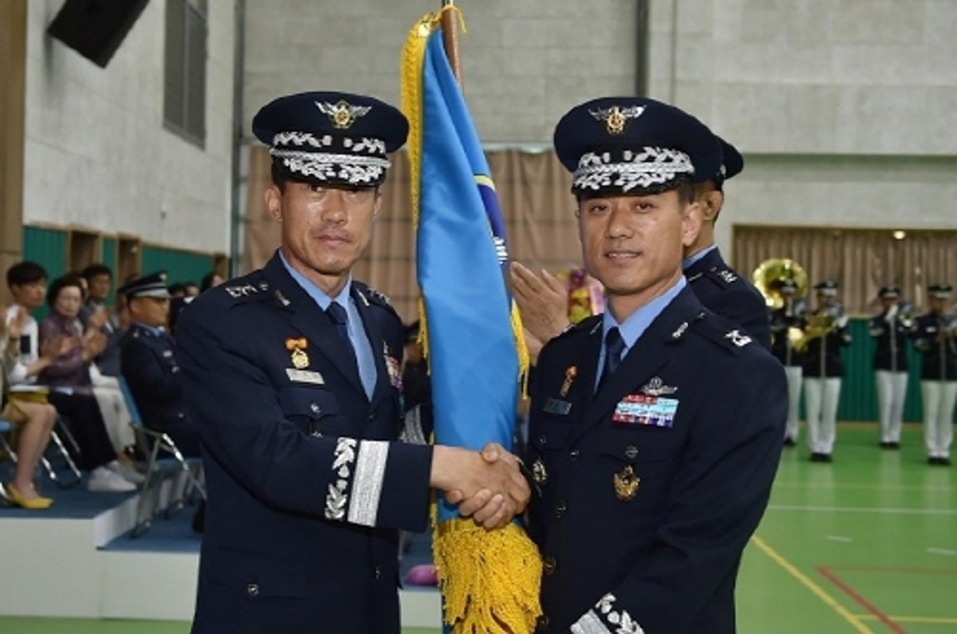 공군 제1전투비행단 제50대 단장 권오석 준장 취임