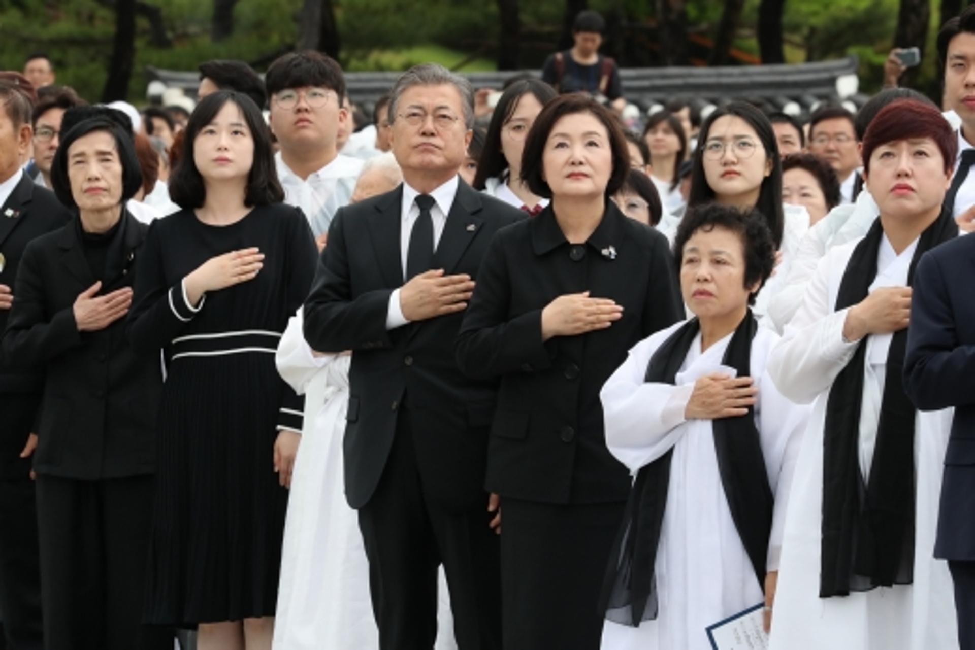 문재인 대통령 “대한민국의 민주주의는 광주에 너무나 큰 빚을 졌다”