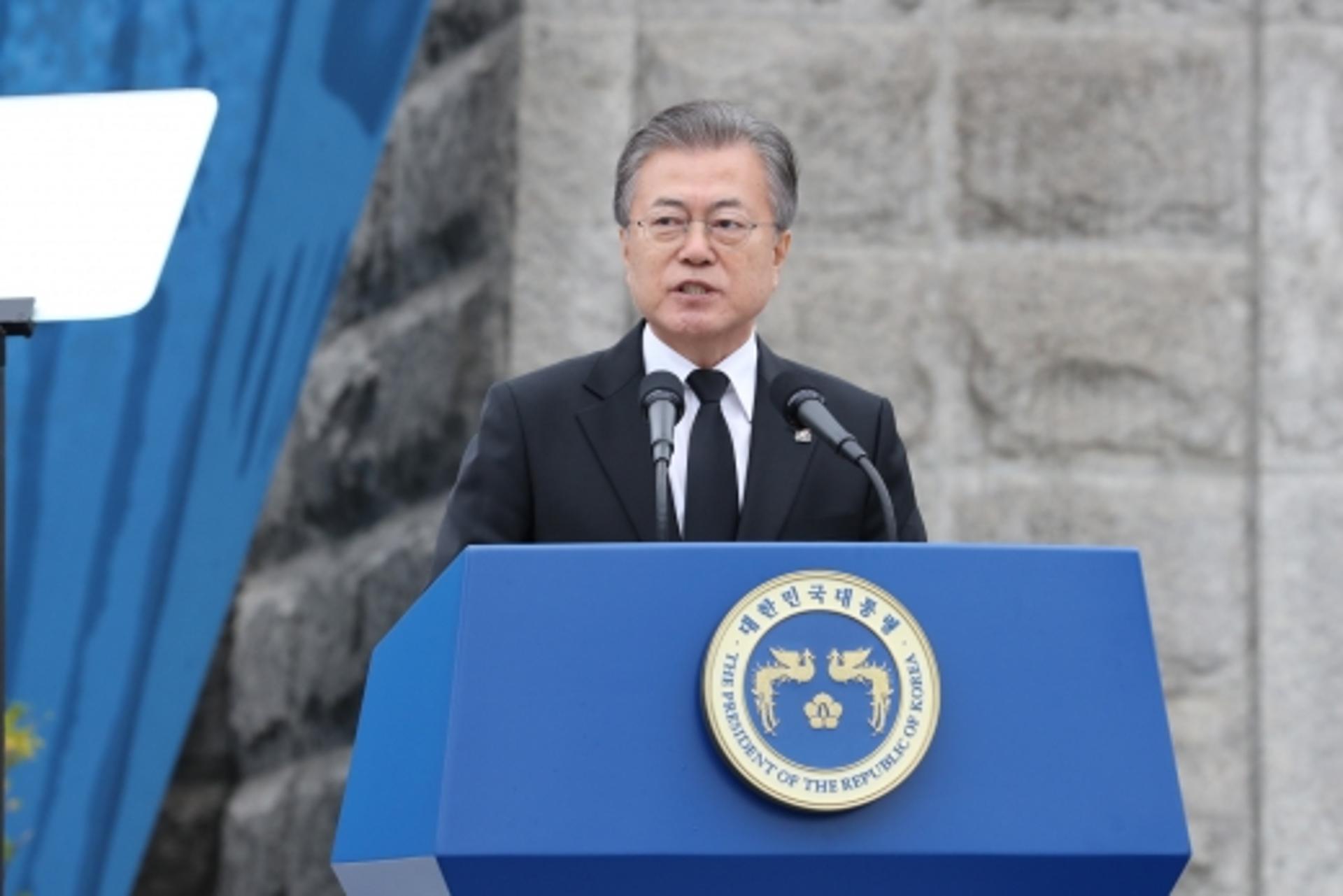 문재인 대통령 “광주의 자부심은 역사와 대한민국과 국민 모두의 것”