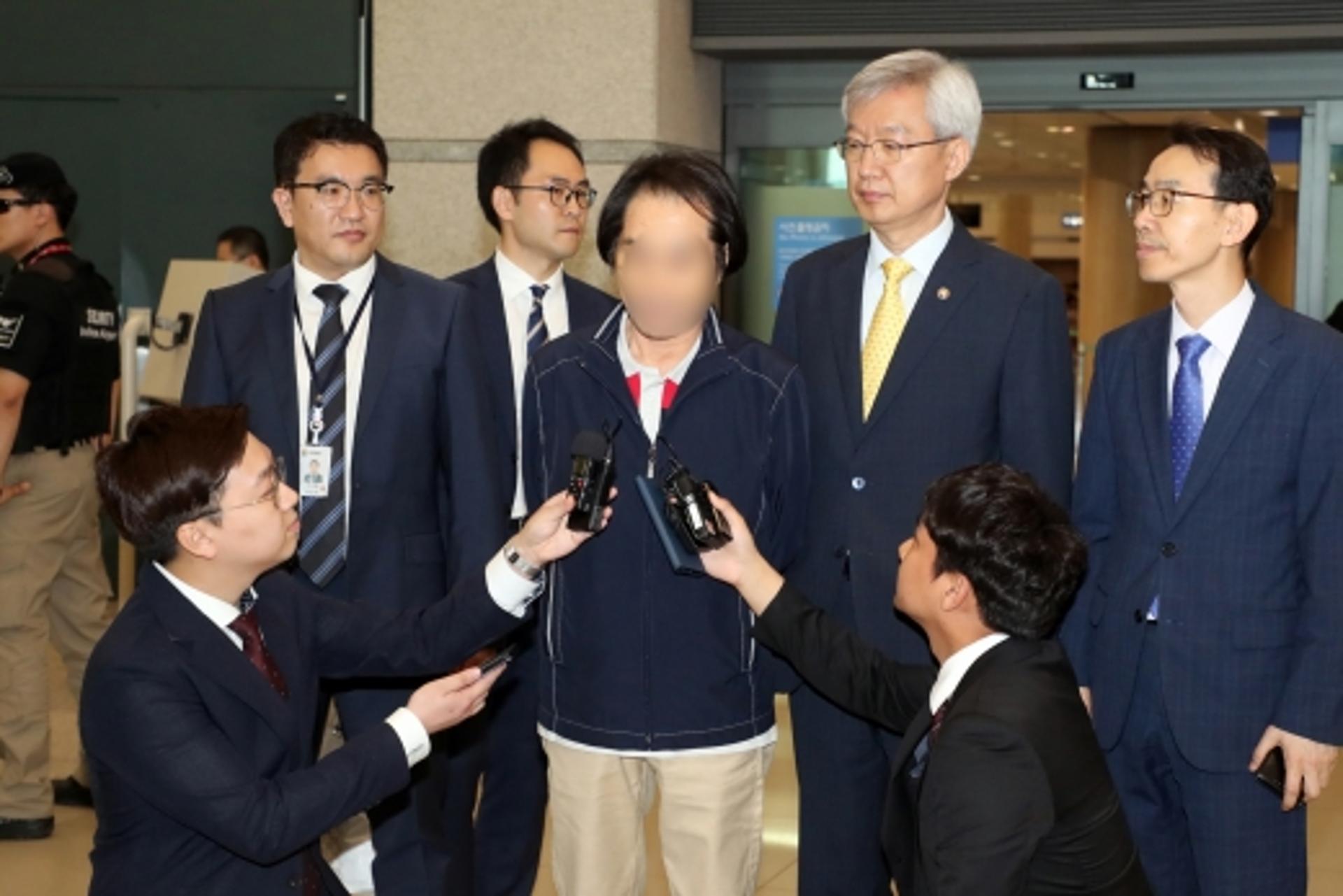 리비아 피랍 한국인 귀국… “대한민국 정부에 감사”