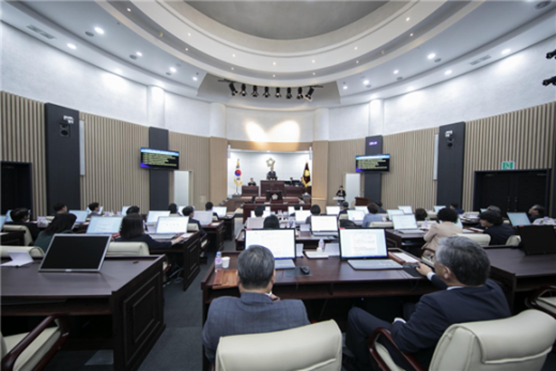 화성시의회, 제183회 임시회 폐회… 총25건 안건 처리