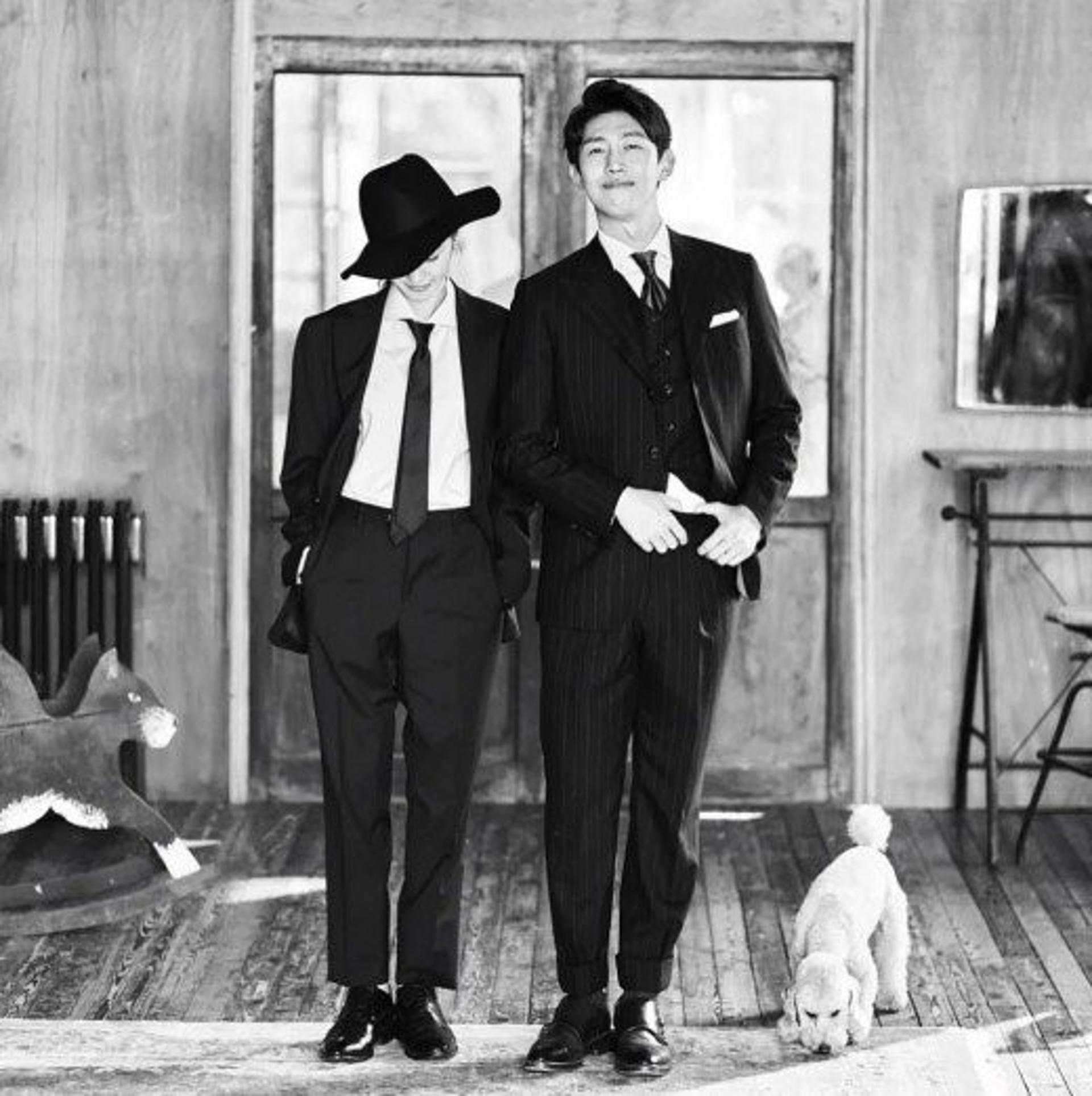 강기영, 예비신부와 행복한 미소 "나의 뮤즈, 여자친구와 결혼"
