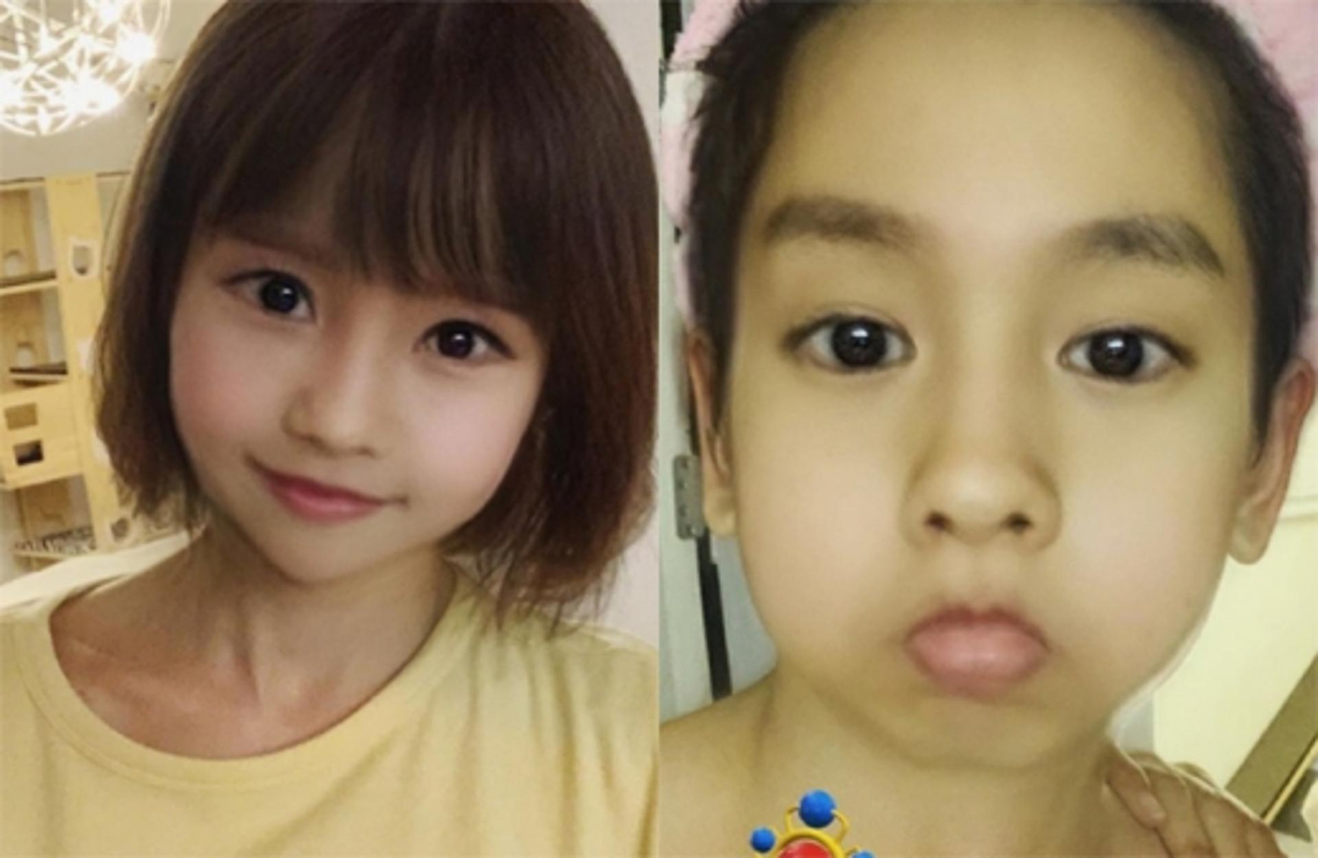미나♥류필립, 스냅챗 애기어플 도전… "미리보는 2세?"
