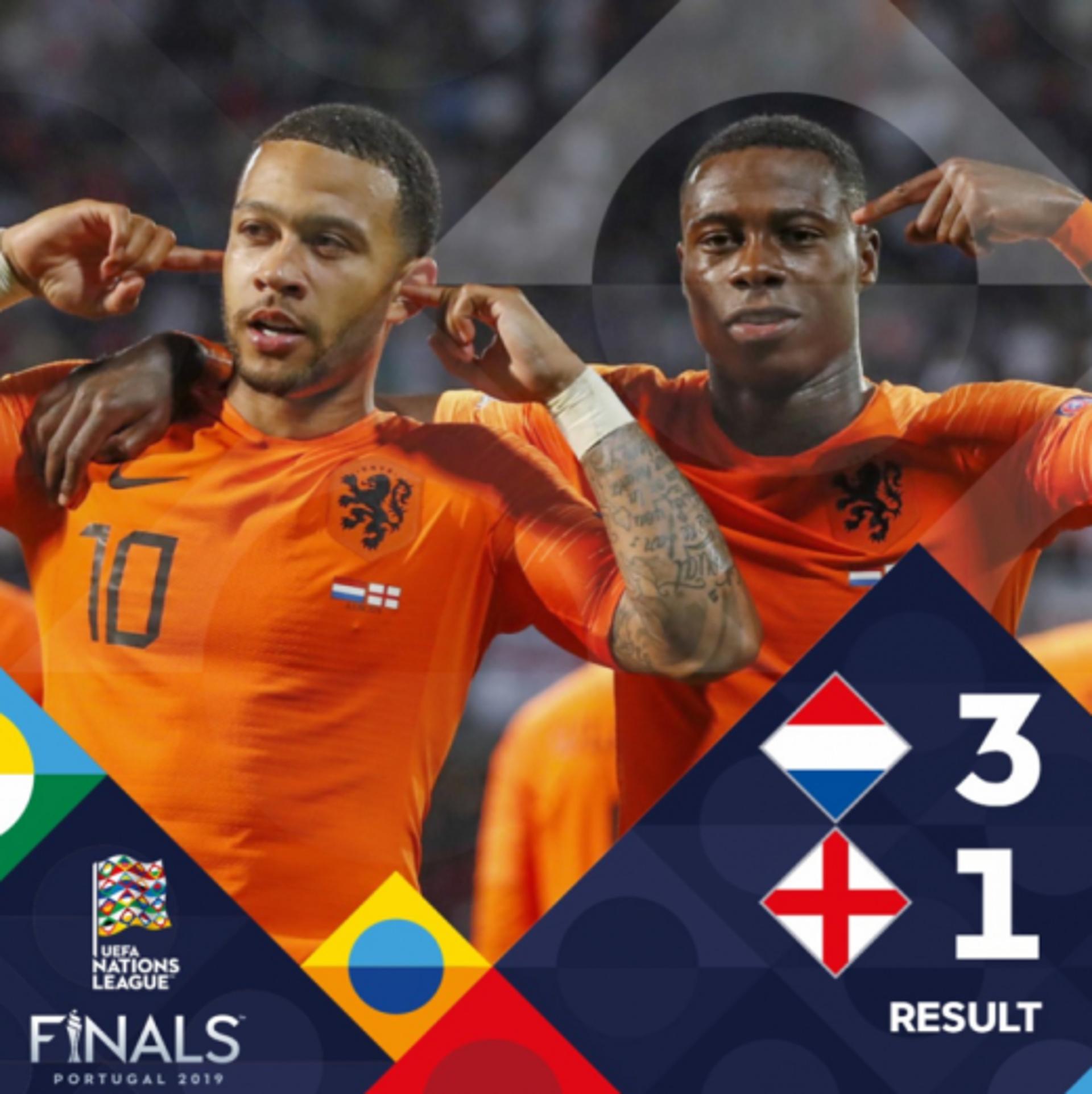 네덜란드, 잉글랜드와 접전 끝 3-1 '결승행'… 포르투갈과 격돌