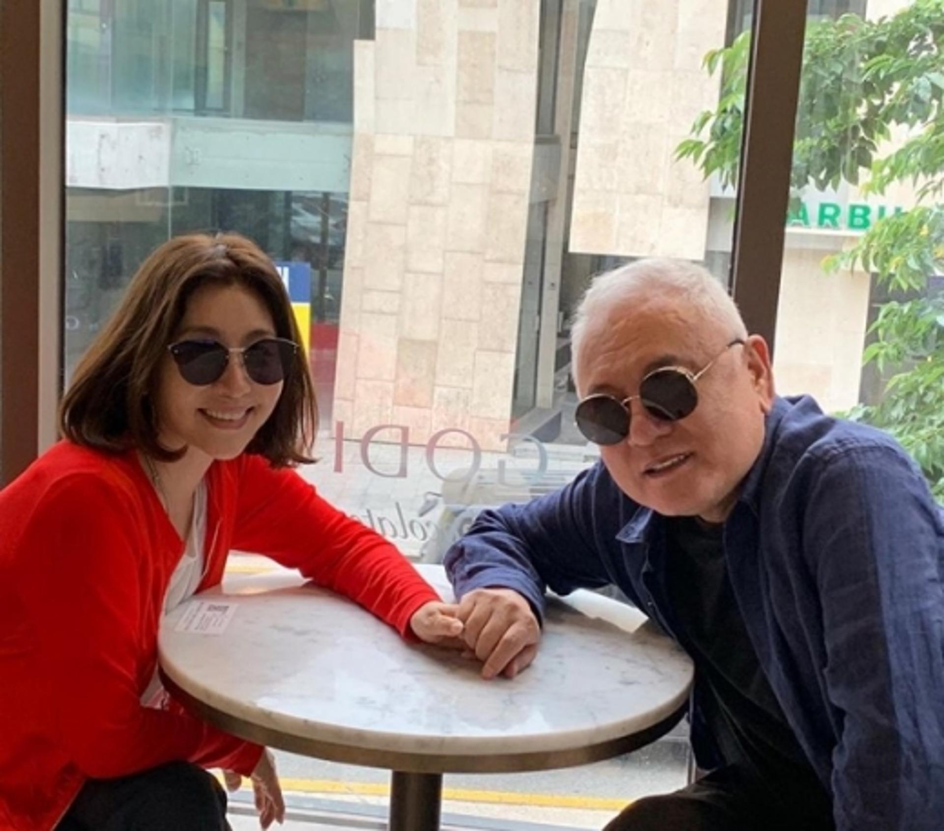 '폐암 투병' 김한길 근황, 최명길과 여전히 신혼 "영원히♥"