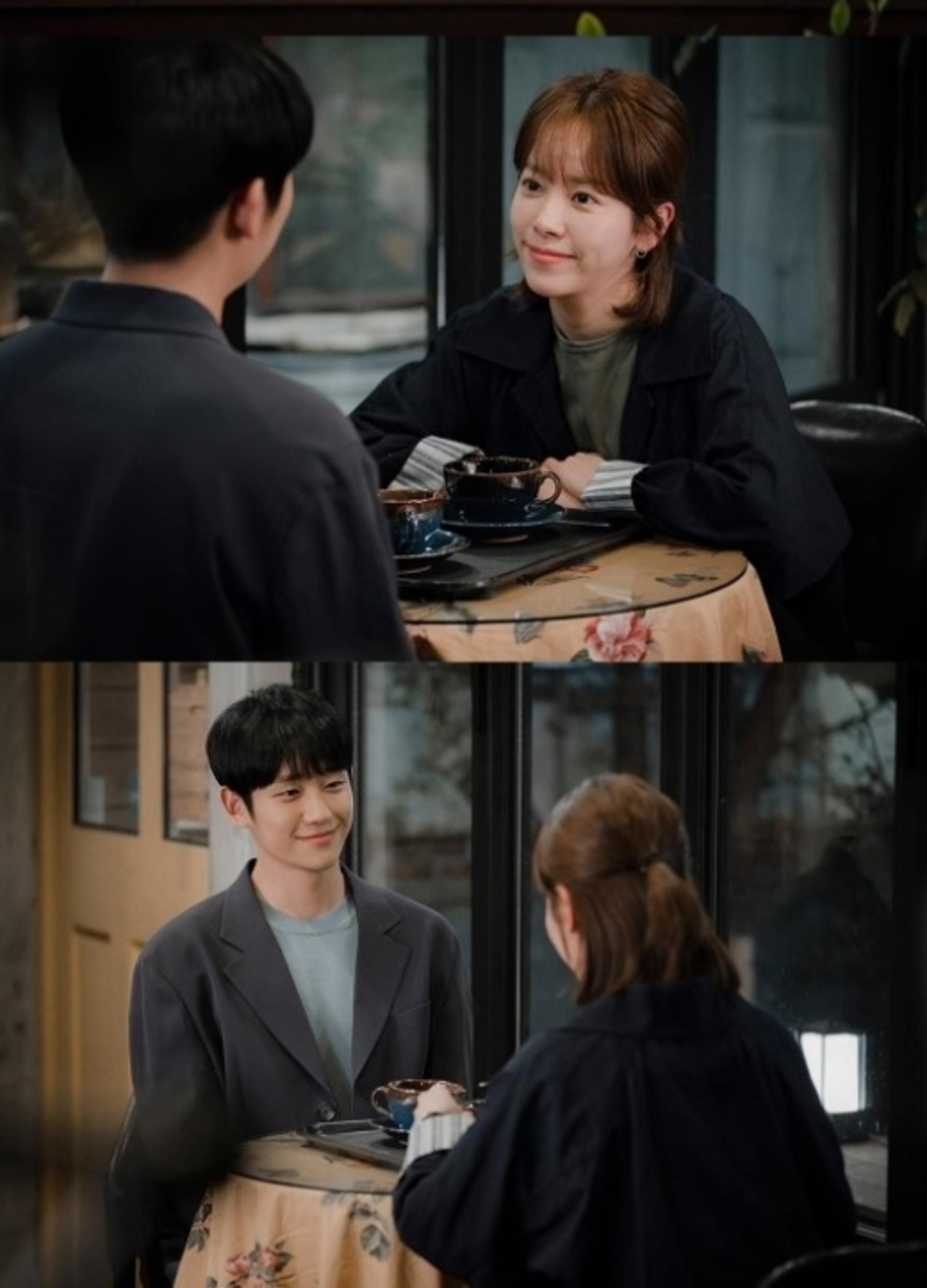 '봄밤' 한지민♥정해인, 애틋+꿀뚝뚝 눈빛… 직진 로맨스 ?