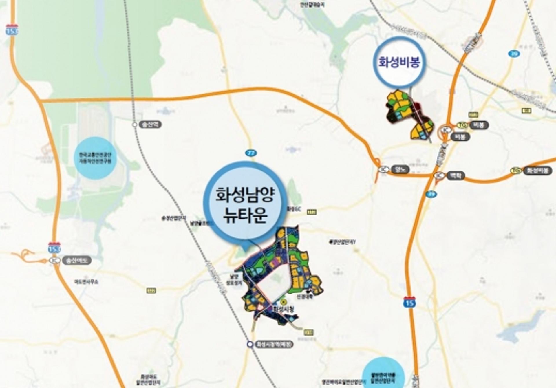 LH, 화성 남양뉴타운 준주거용지 38필지 공급… 3.3㎡당 693만원