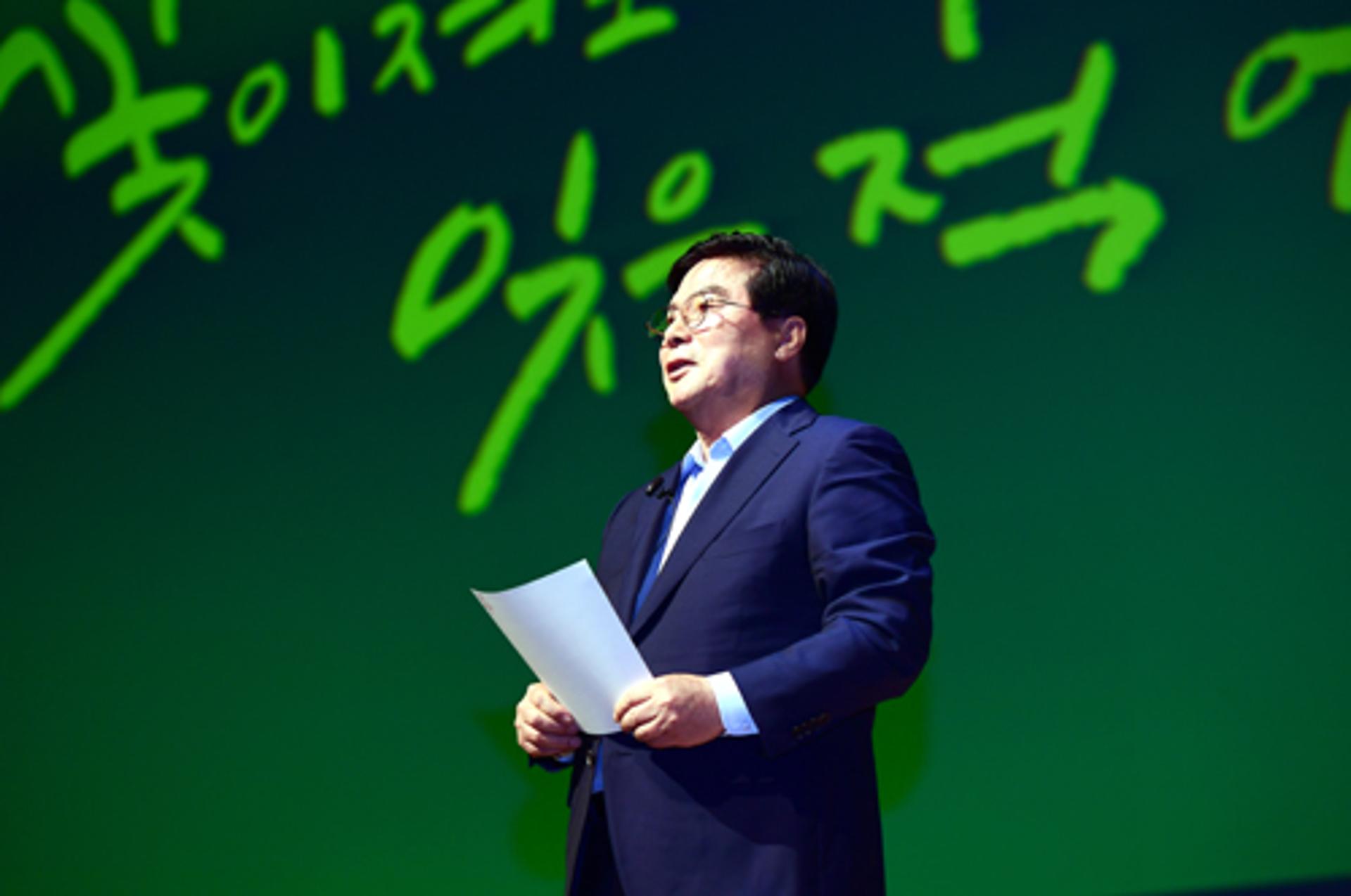 유두석 장성군수 "황룡강의 기적 창의성이 토대"