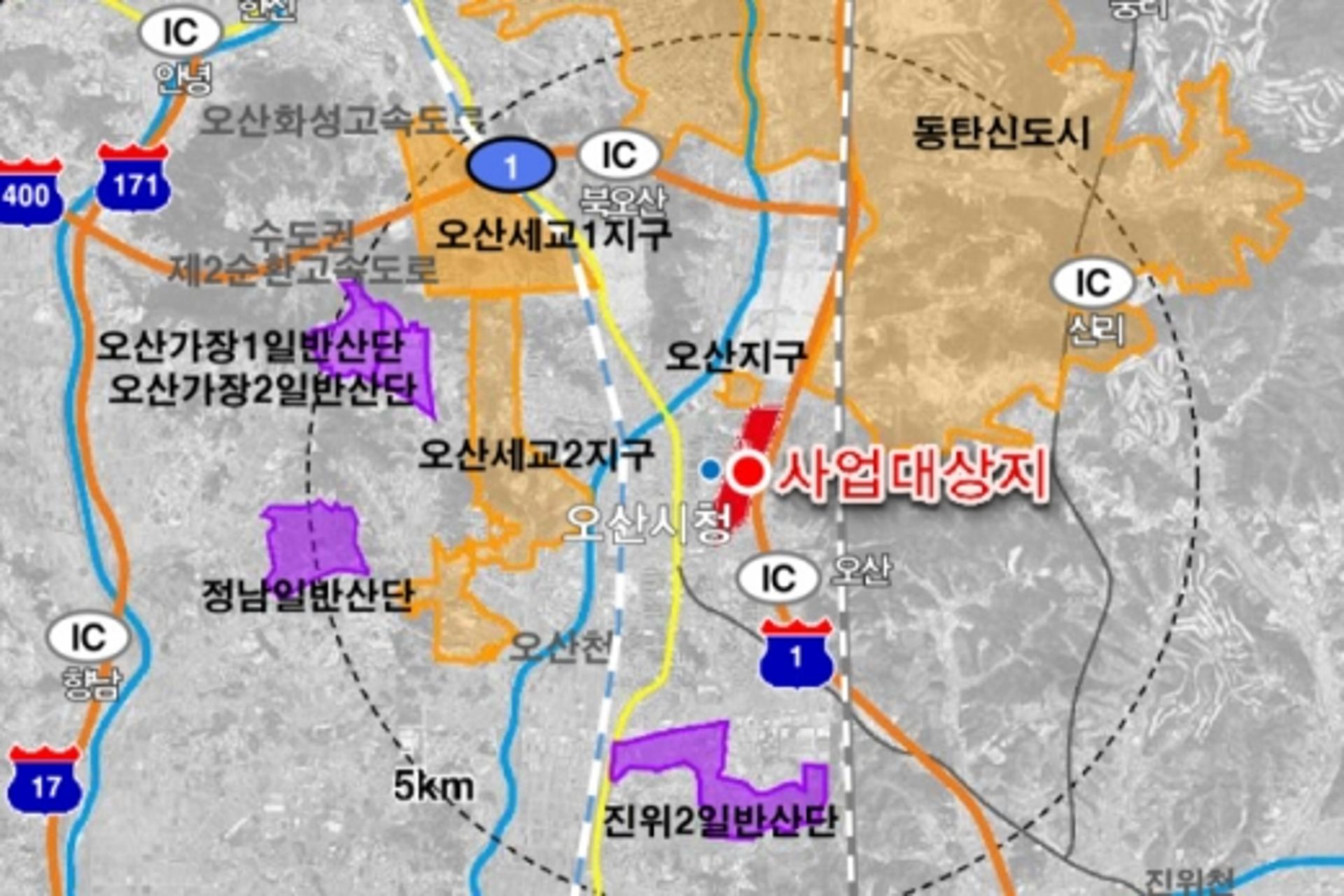 오산 운암뜰 개발 우선협상자에 현대엔지니어링 선정
