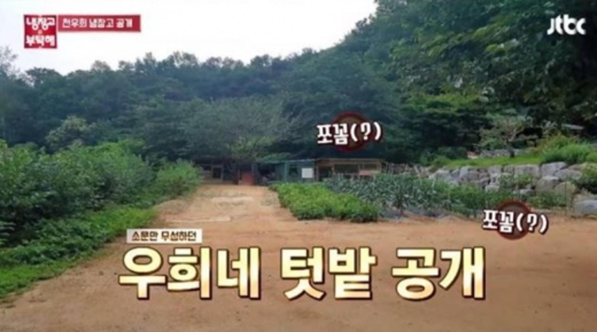 천우희 텃밭공개, 도대체 땅이 몇 평이야?