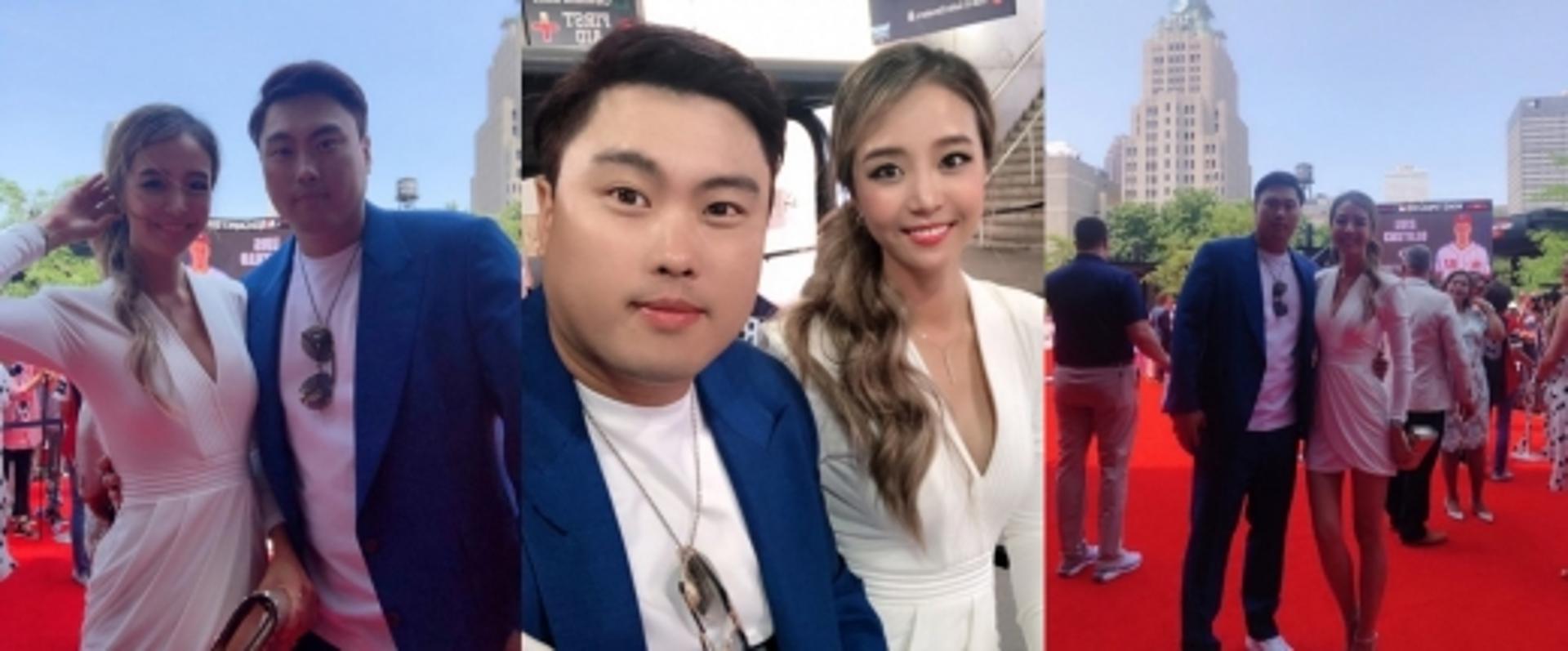 배지현, 올스타전 인증샷…"흰 드레스로 뽐낸 섹시美"