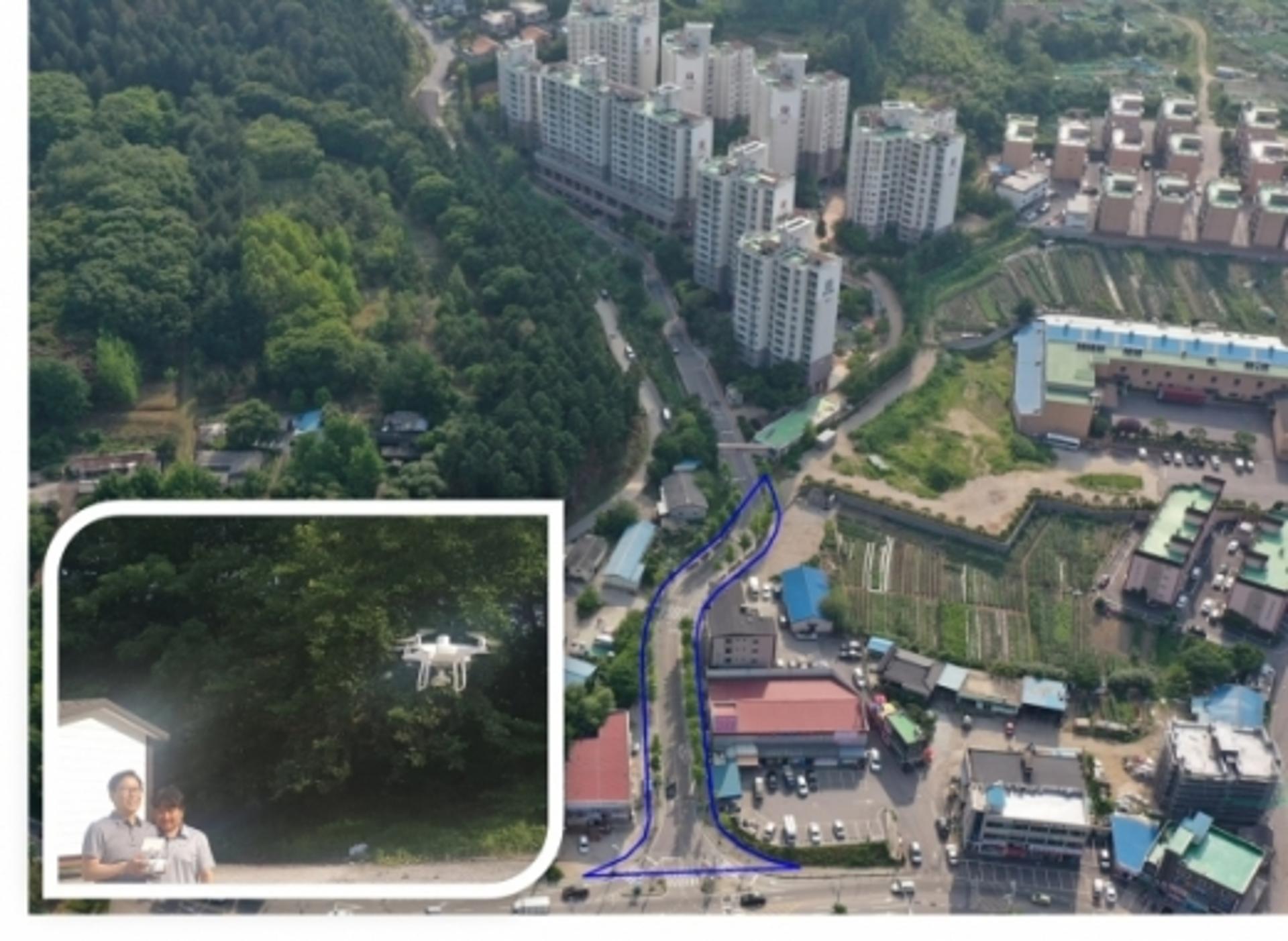 남양주시, 드론으로 11년간 방치된 시 재산 찾았다