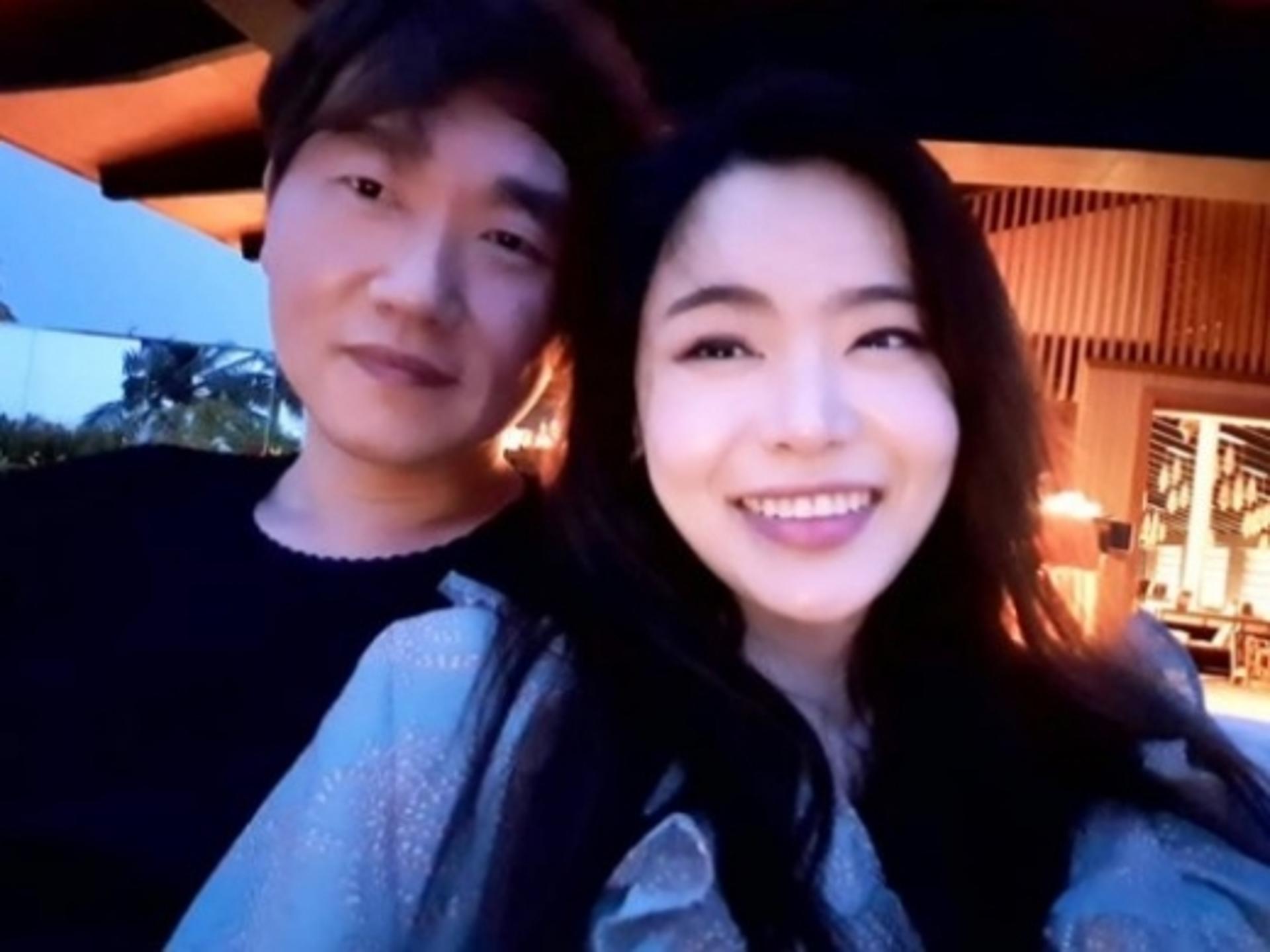 서유리♥최병길 PD, 몰디브 밝힌 신혼부부  "꿀 떨어지는 눈빛"