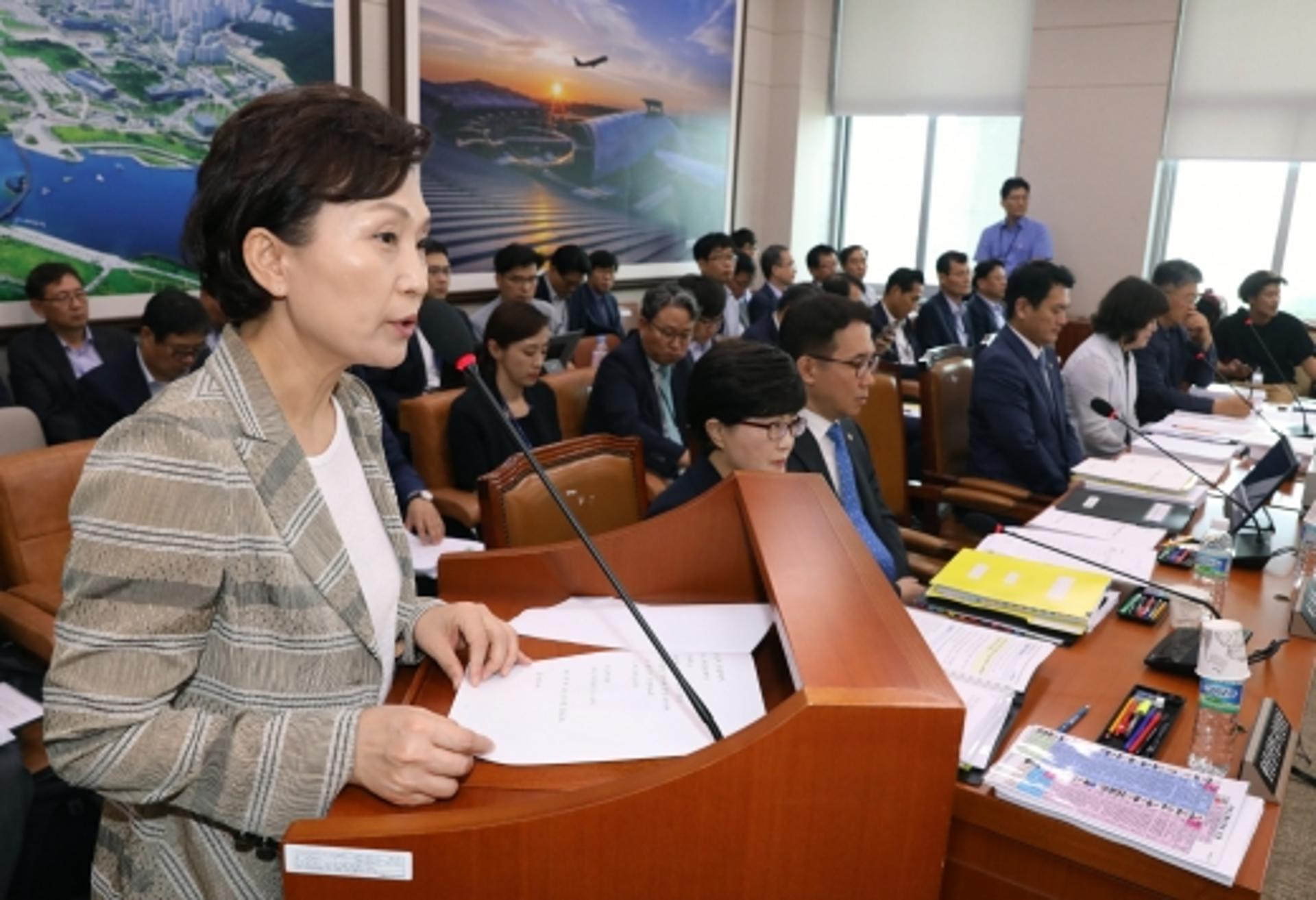 김현미 “분양가상한제 재건축 재산권 침해 아니다”