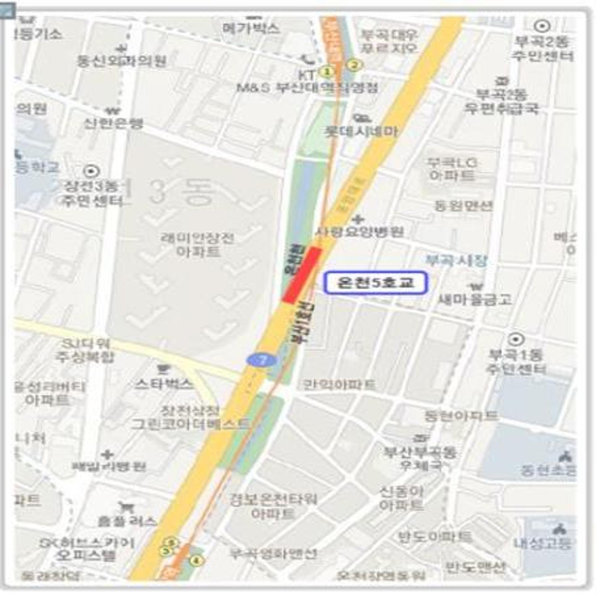 부산시, 50년 지난 노후 교량 온천5호교 재가설