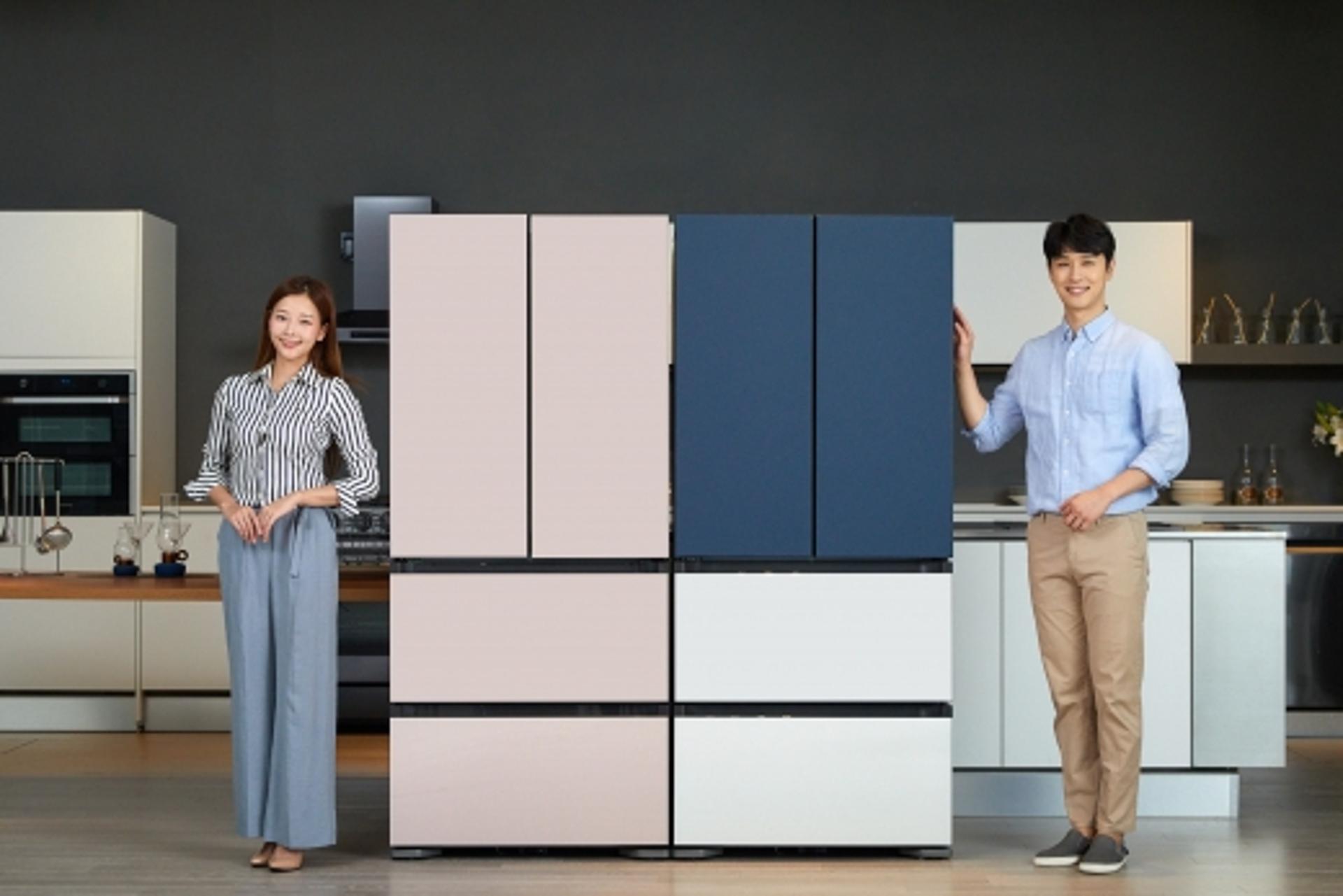 삼성전자 ,'김치플러스 비스포크' 4도어 냉장고 3일 출시