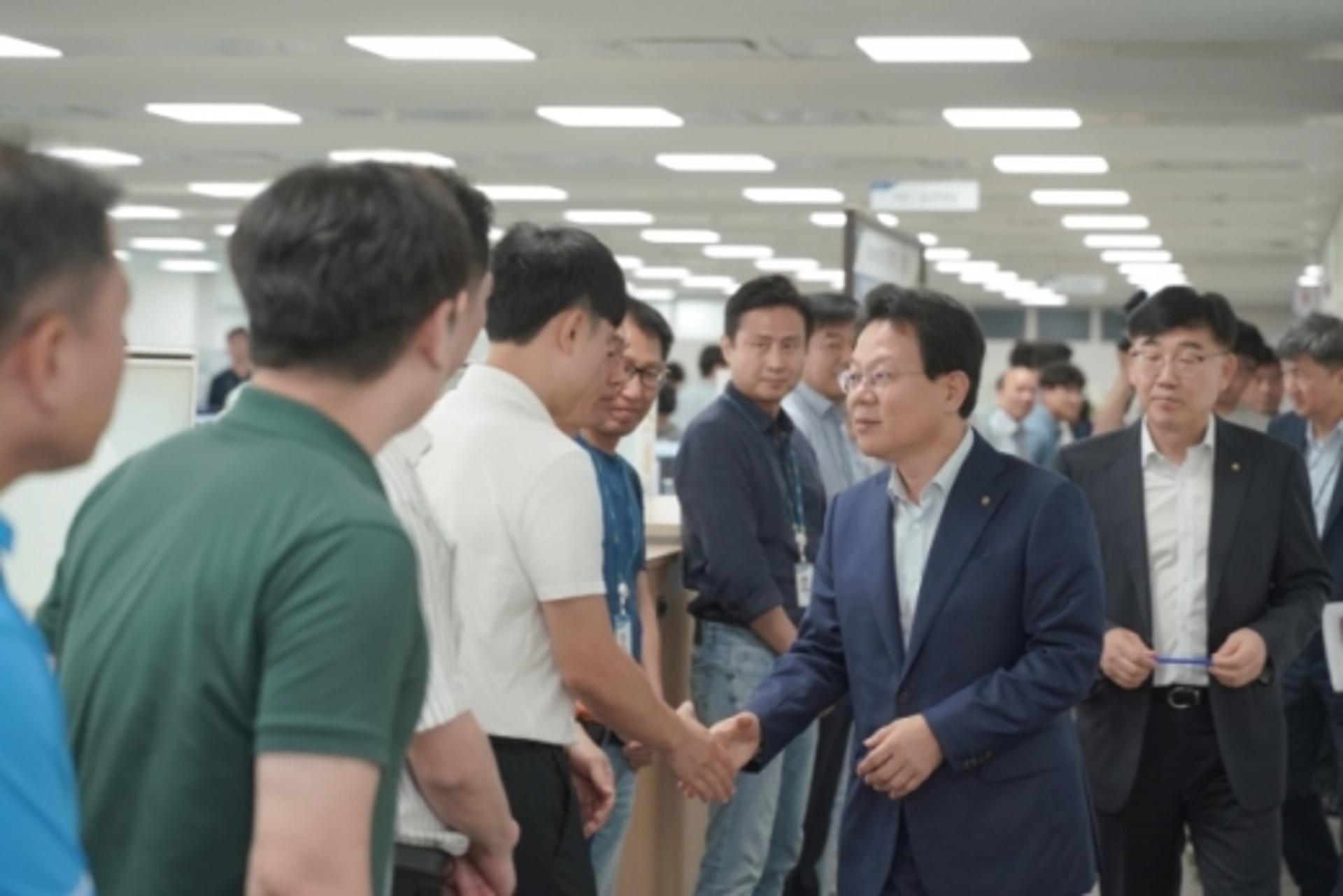 김광수 농협금융 회장, 추석 앞두고 IT부문 비상대응체계 점검