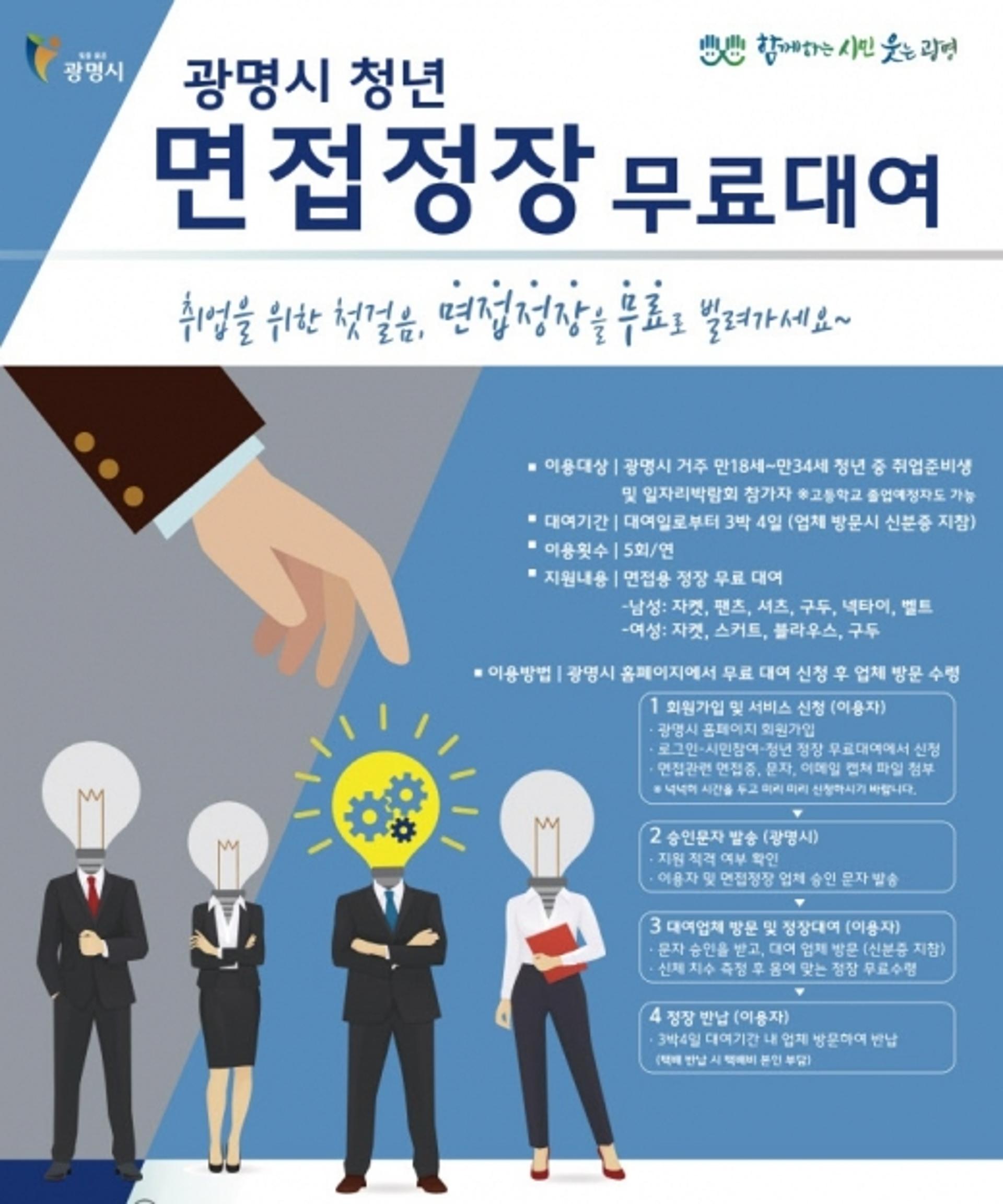 취준생 면접 볼 때 정장 빌려줘요… 95% 만족