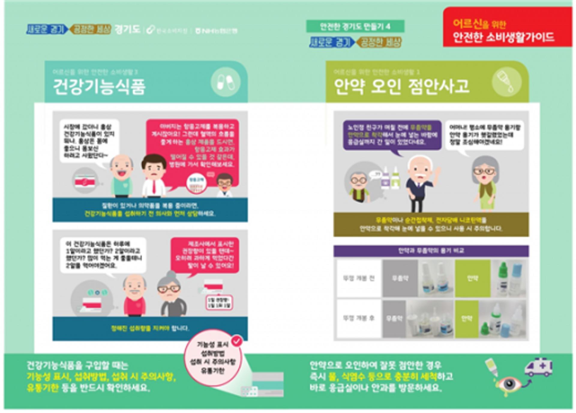 경기도 소비자안전지킴이, 고령자 소비자안전사고 예방 적극 홍보