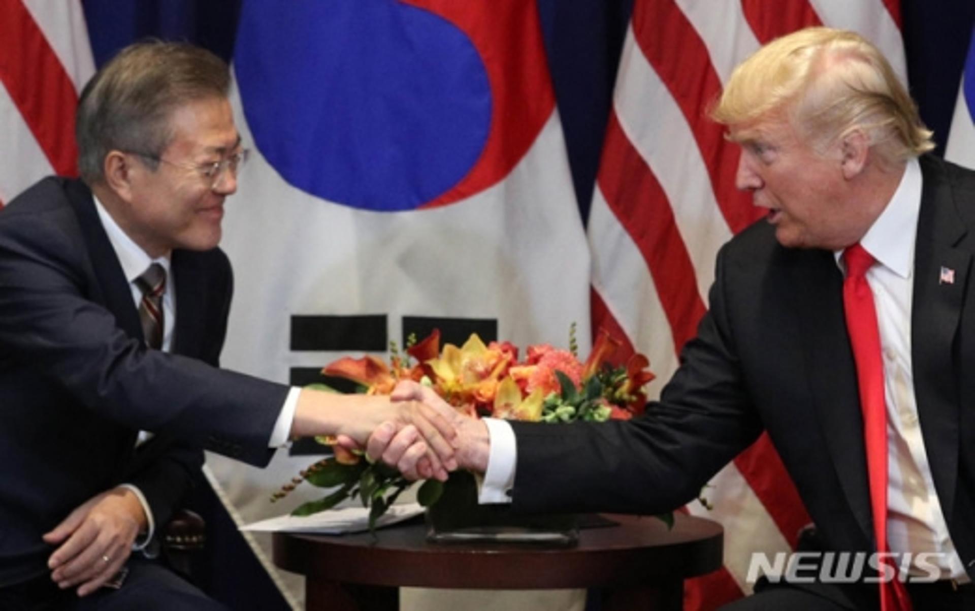 [한미정상회담]문 대통령 "제3차 북미정상회담,세계사적 대전환 될 것"