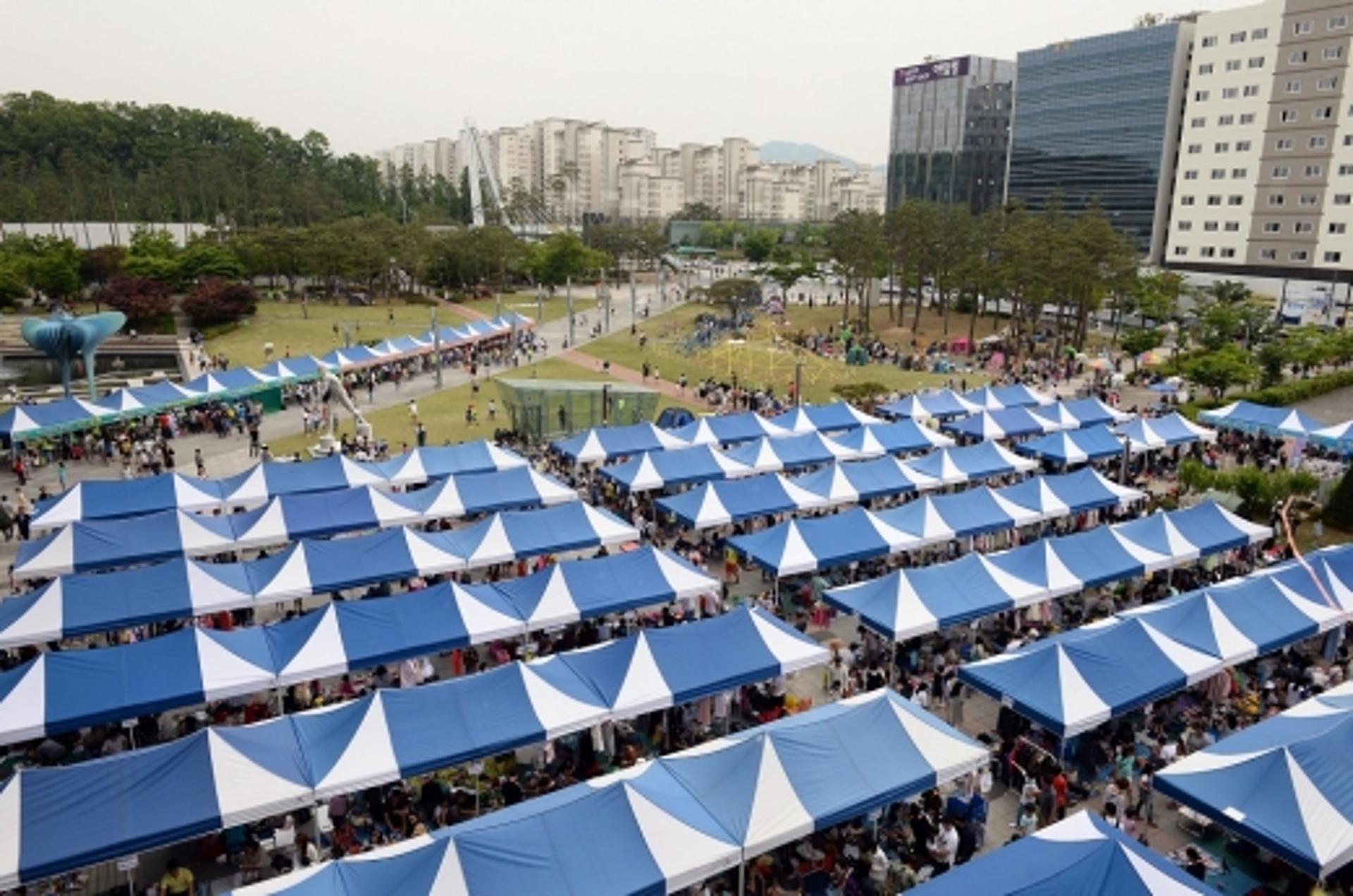 성남시청 광장에 10월5일 어린이 경제 벼룩시장 선다
