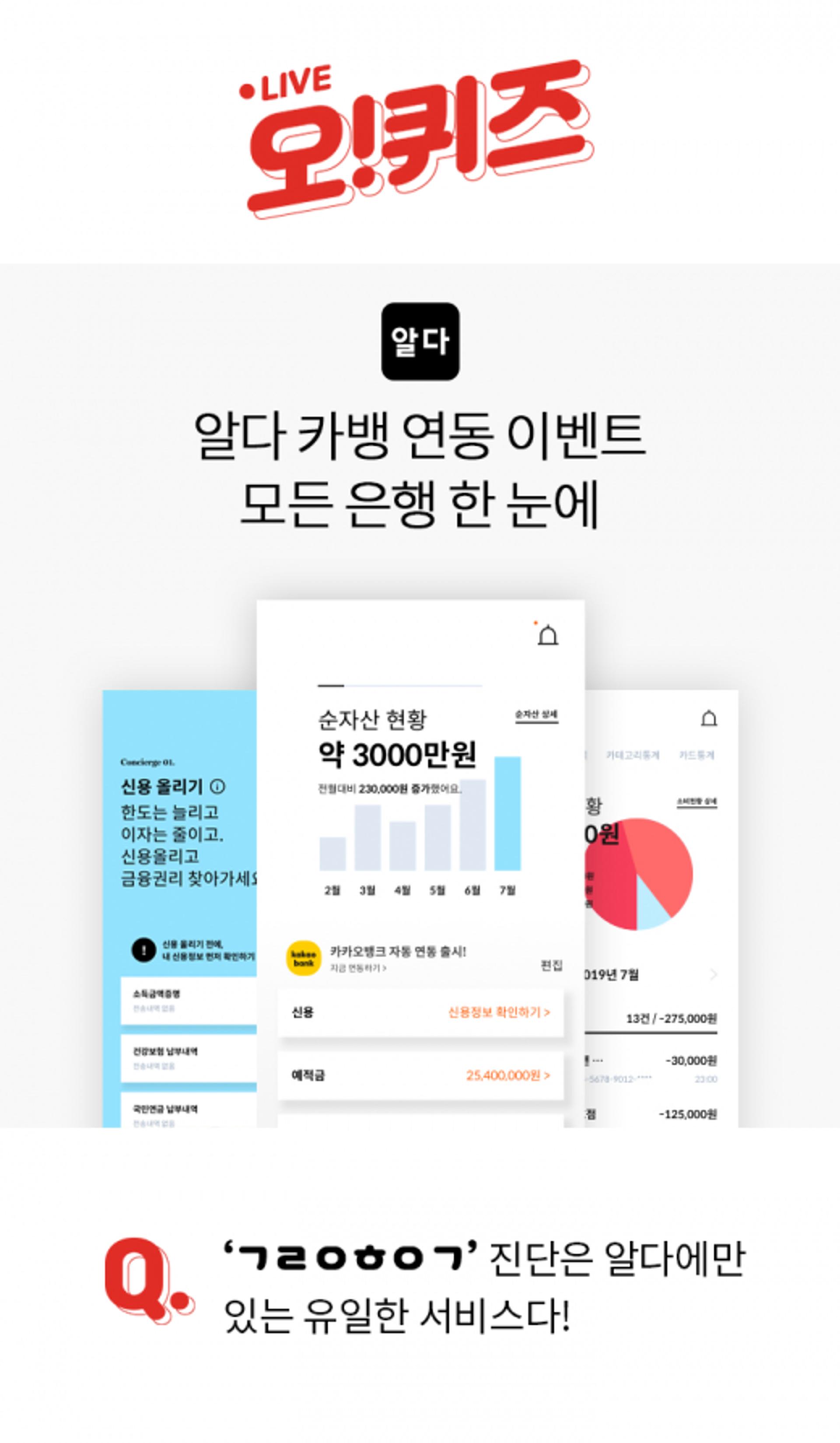 '자산관리알다' 오퀴즈 천만원 이벤트… 5시 퀴즈 'ㄱㄹㅇㅎㅇㄱ'?