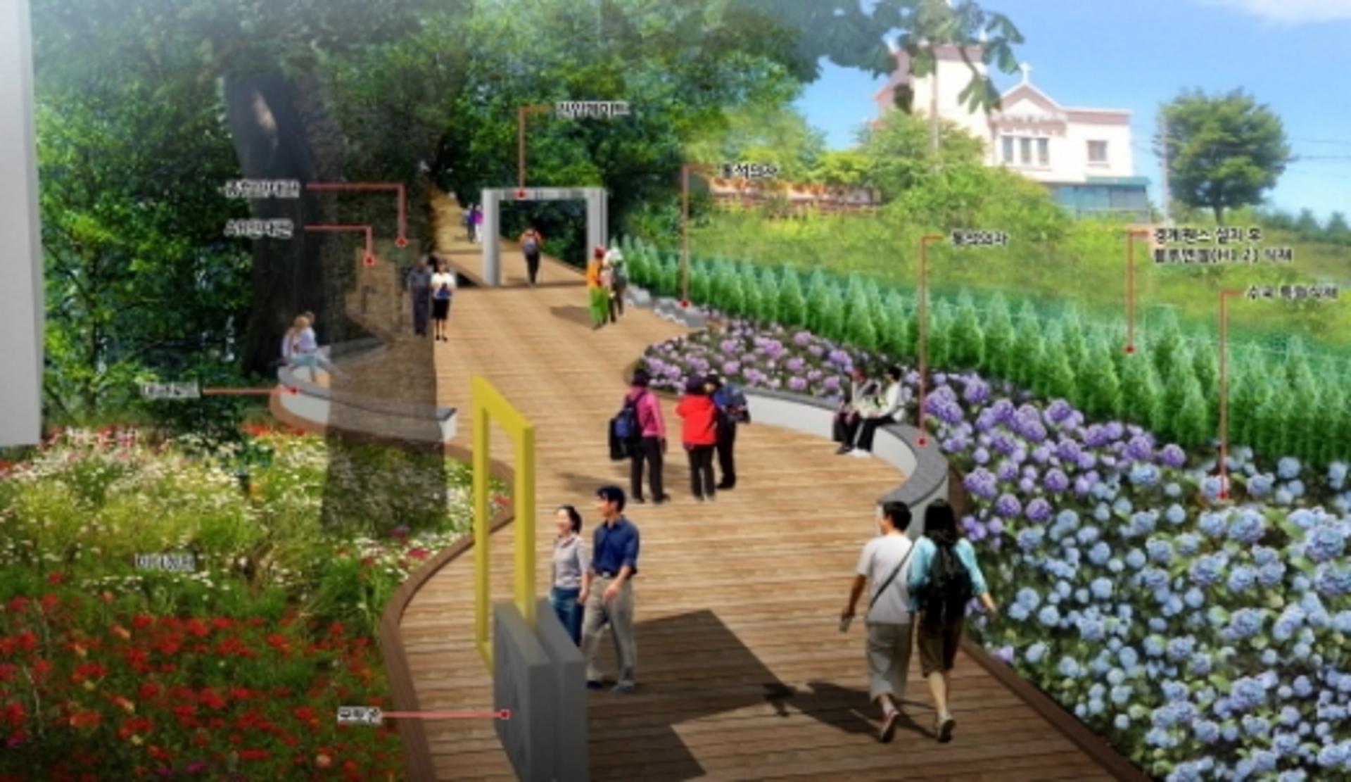 김포시, 문수산 군하리 숲길 조성사업 착수