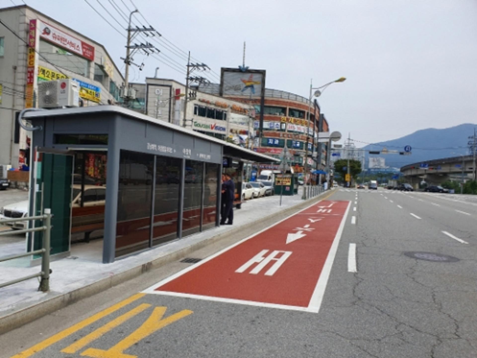 용인시, 먼지·더위·한파 막는 어정역 버스정류소 개선