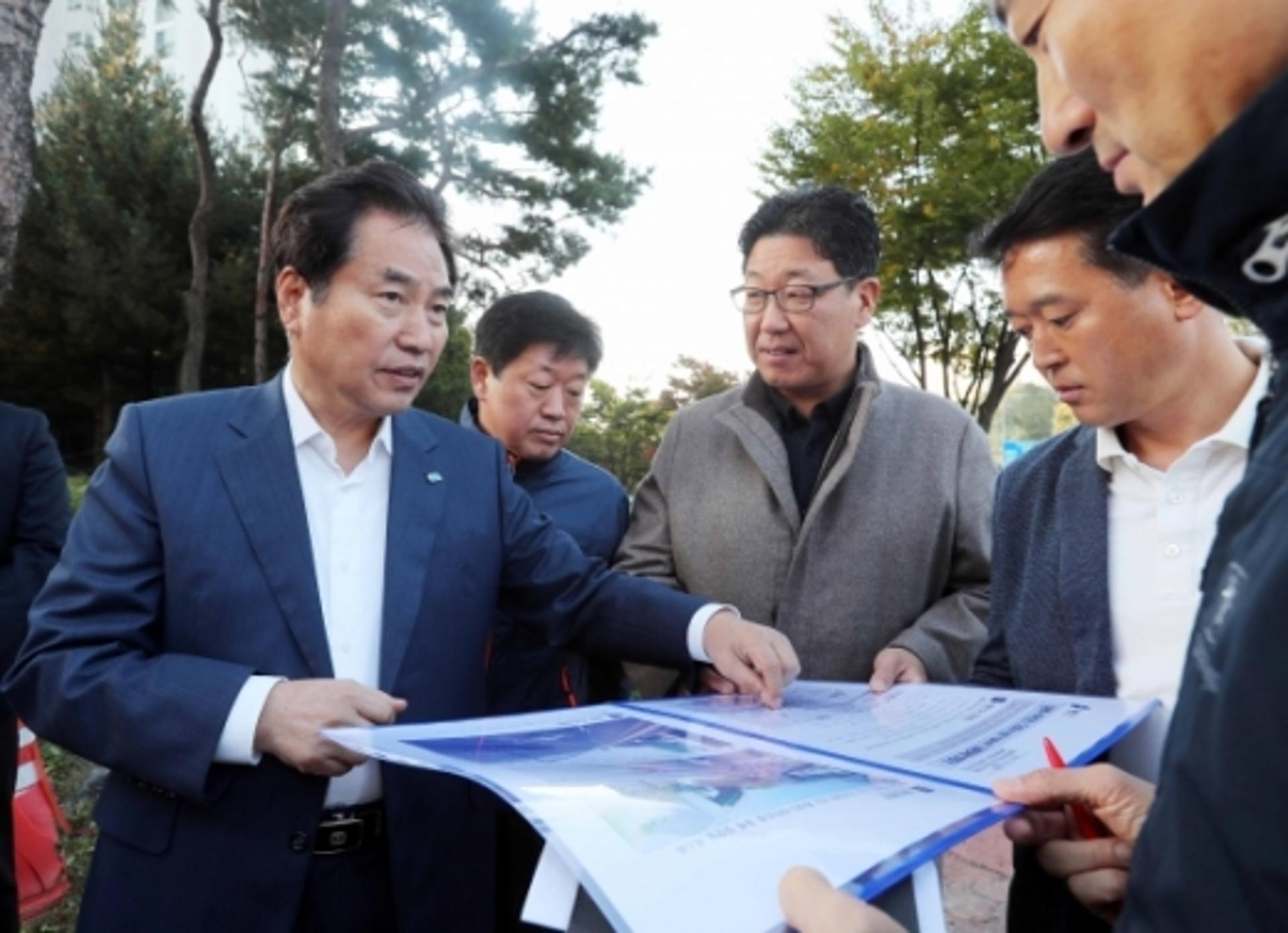 백군기 용인시장 "출근길 상습정체 개선책 마련하라"