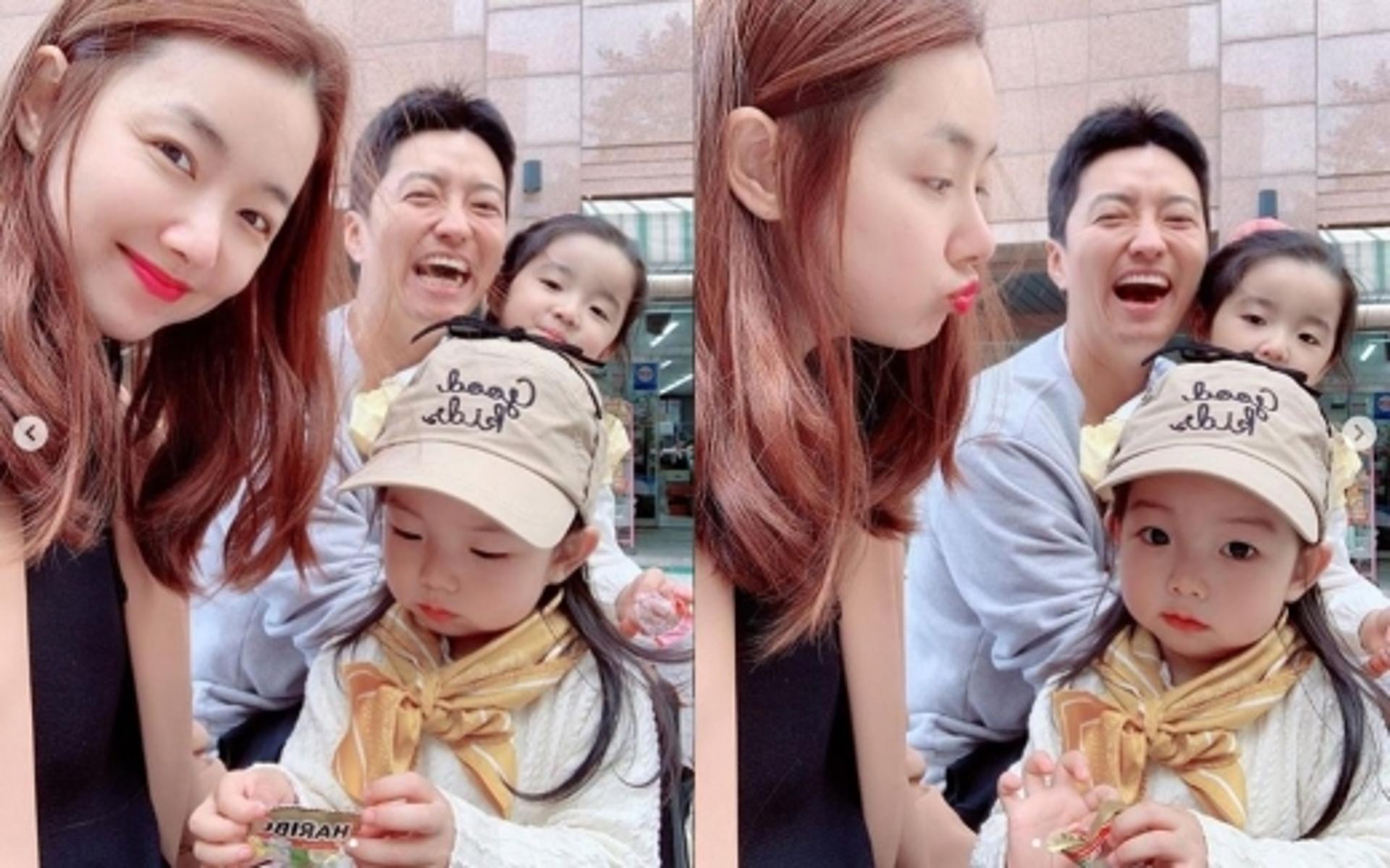 소이현 가족사진, 두 딸과 행복가득 "인교진과 판박이?"