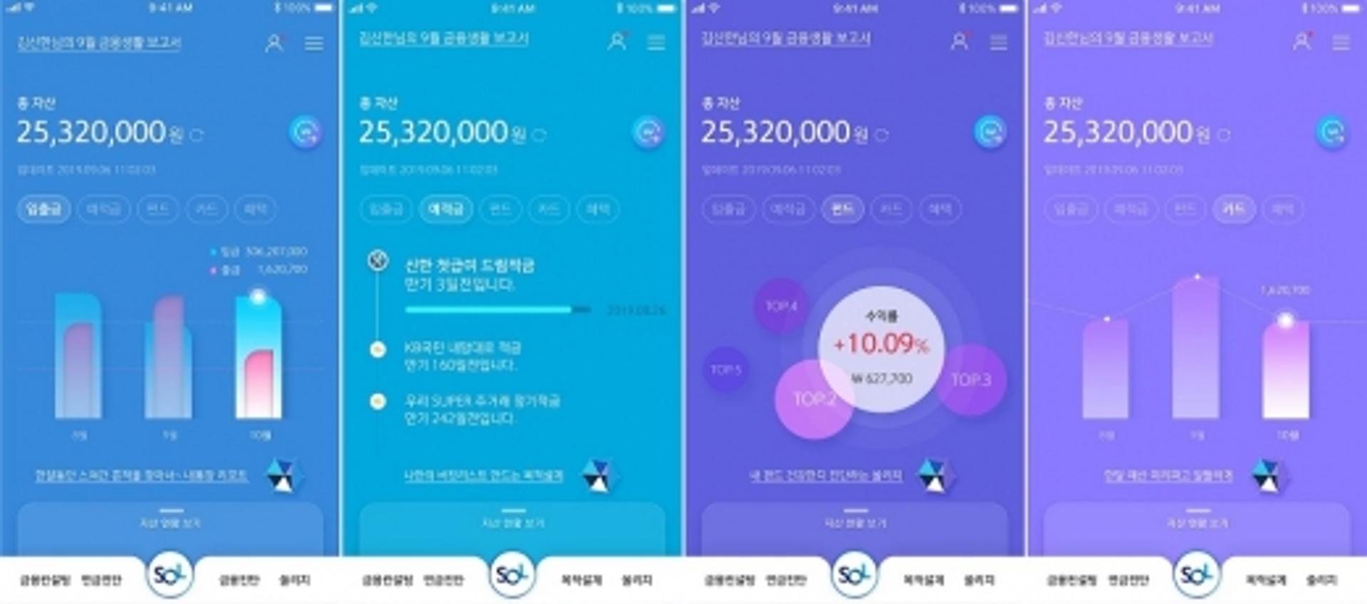 신한은행, 모바일 플랫폼 '쏠' 새단장… 'MY자산' 서비스 개편