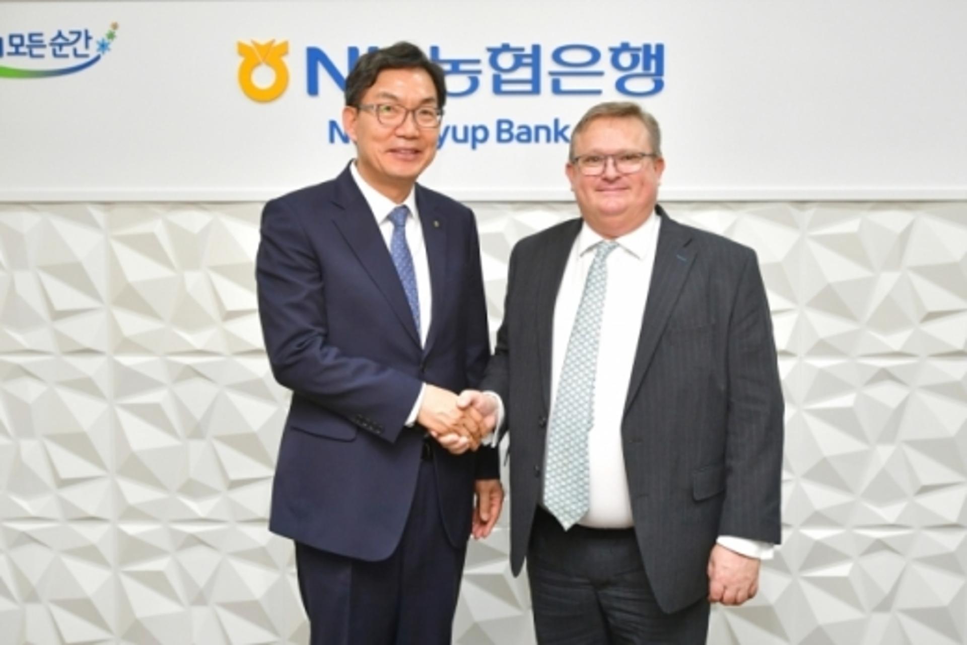 이대훈 농협은행장, 홍콩투자청장과 지점 개설 논의