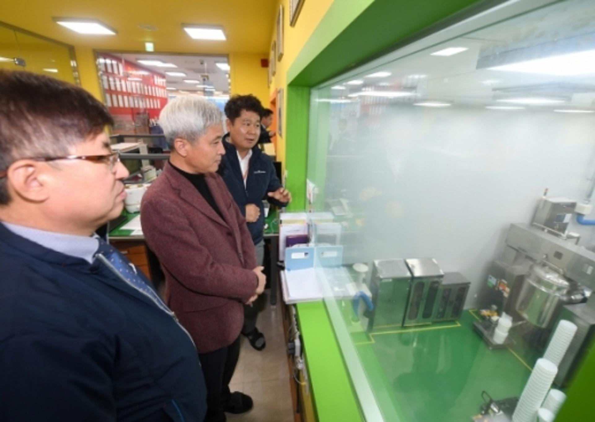 곽상욱 오산시장, 기업 현장 방문 간담회… '기업 애로사항 청취'