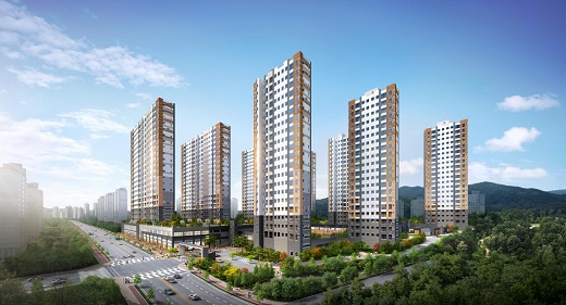 인천지하철 1·2호선 더블역세권 기대 '검단신도시 대광로제비앙' 분양