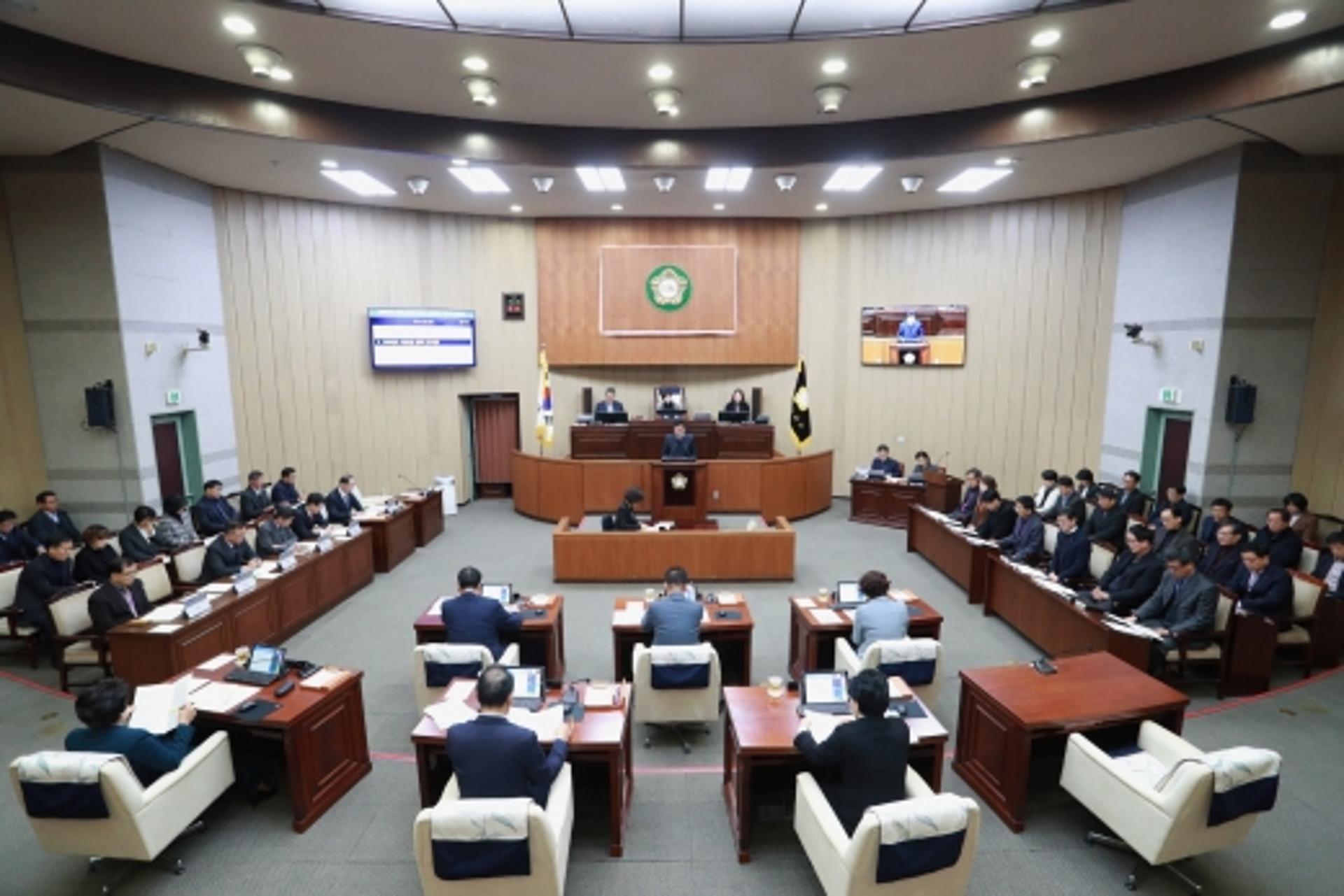 의왕시의회, 제261회 정례회 개회
