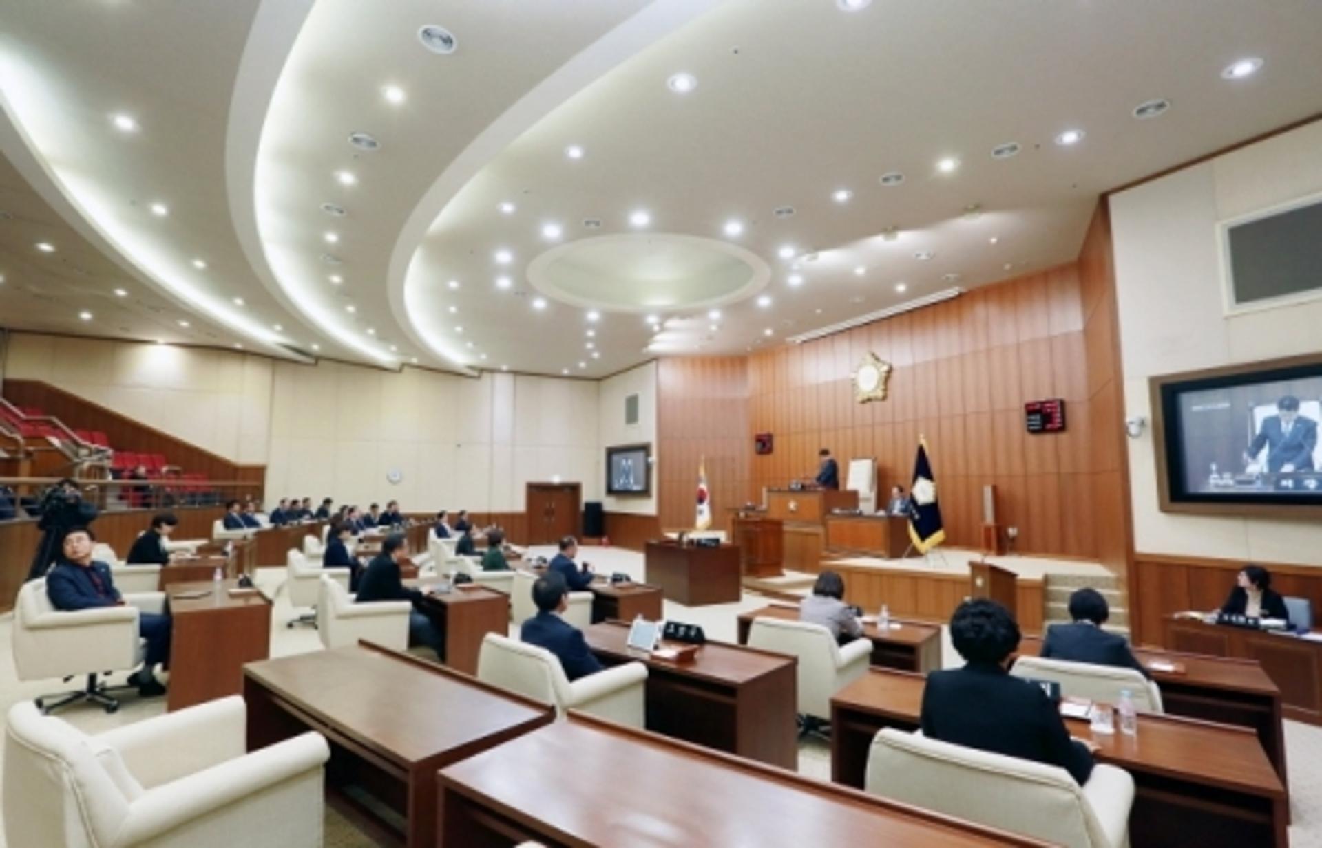 의정부시의회, 제293회 정례회 개회