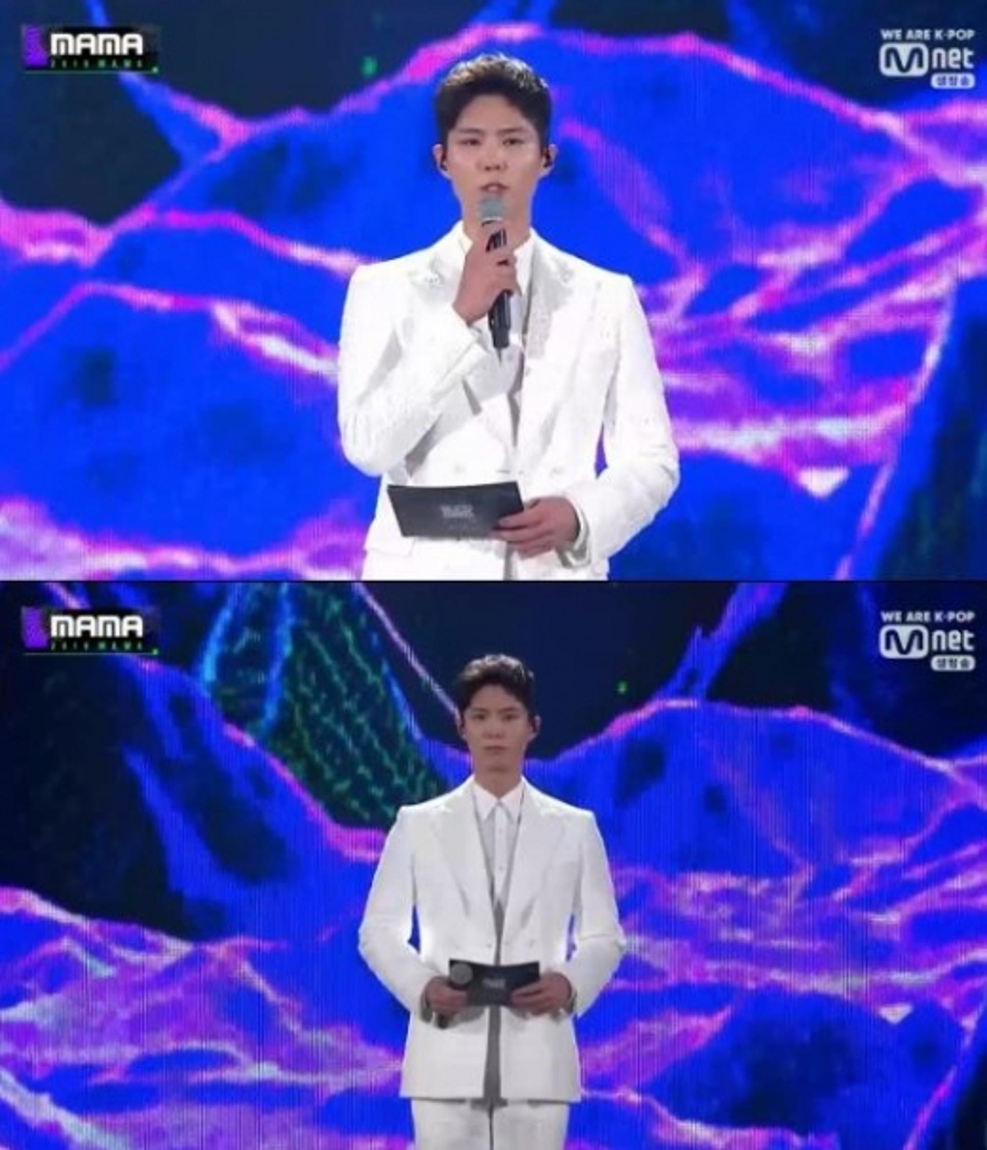 [2019 마마] 박보검, 3년연속 호스트 "경계를 넘어 음악으로"