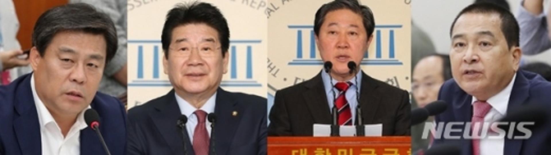 한국당 경선, 강석호‧유기준‧김선동‧심재철 '4파전'