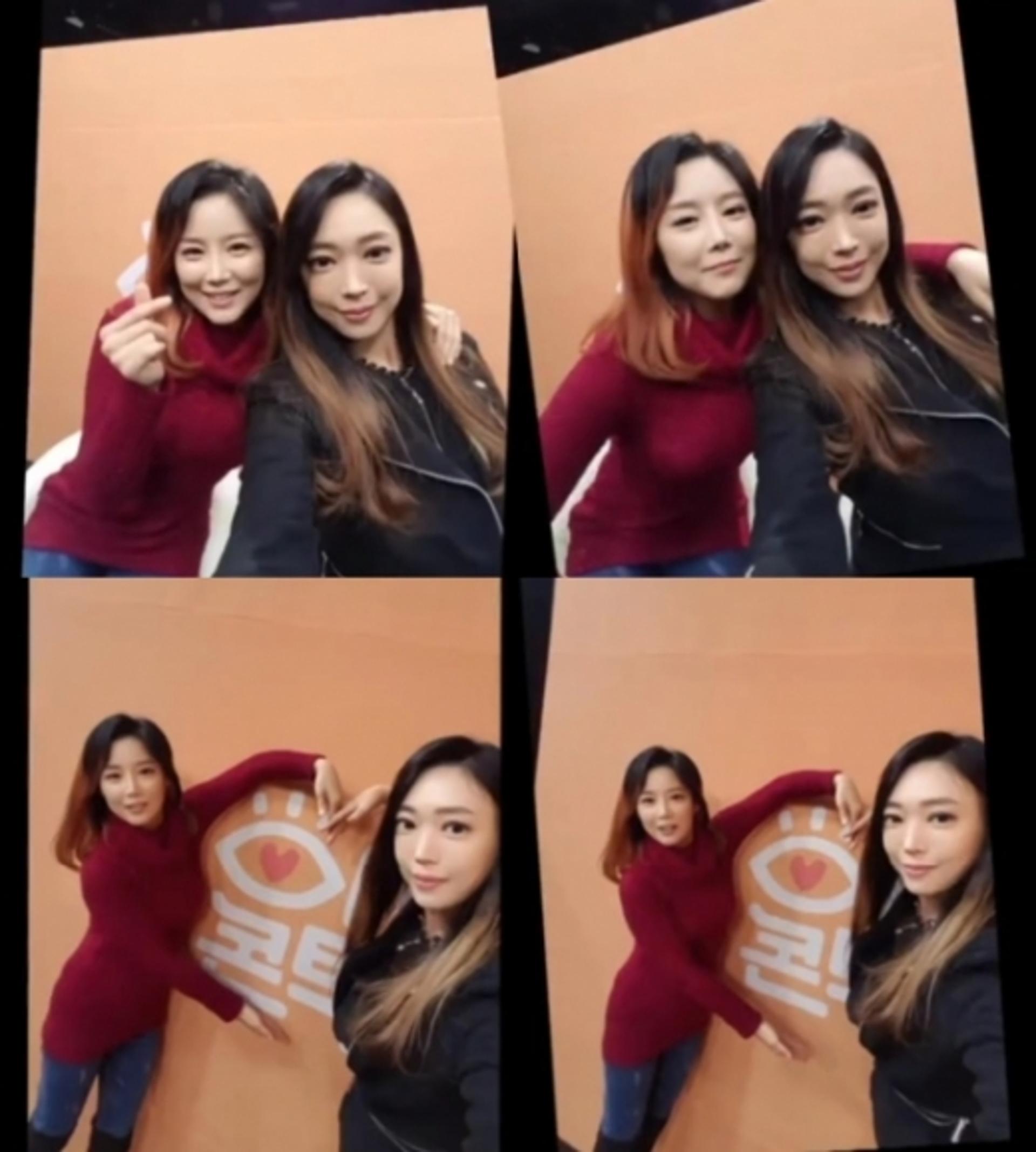 이채담 백세리, 인증샷 "많이 사랑해주세요♥"
