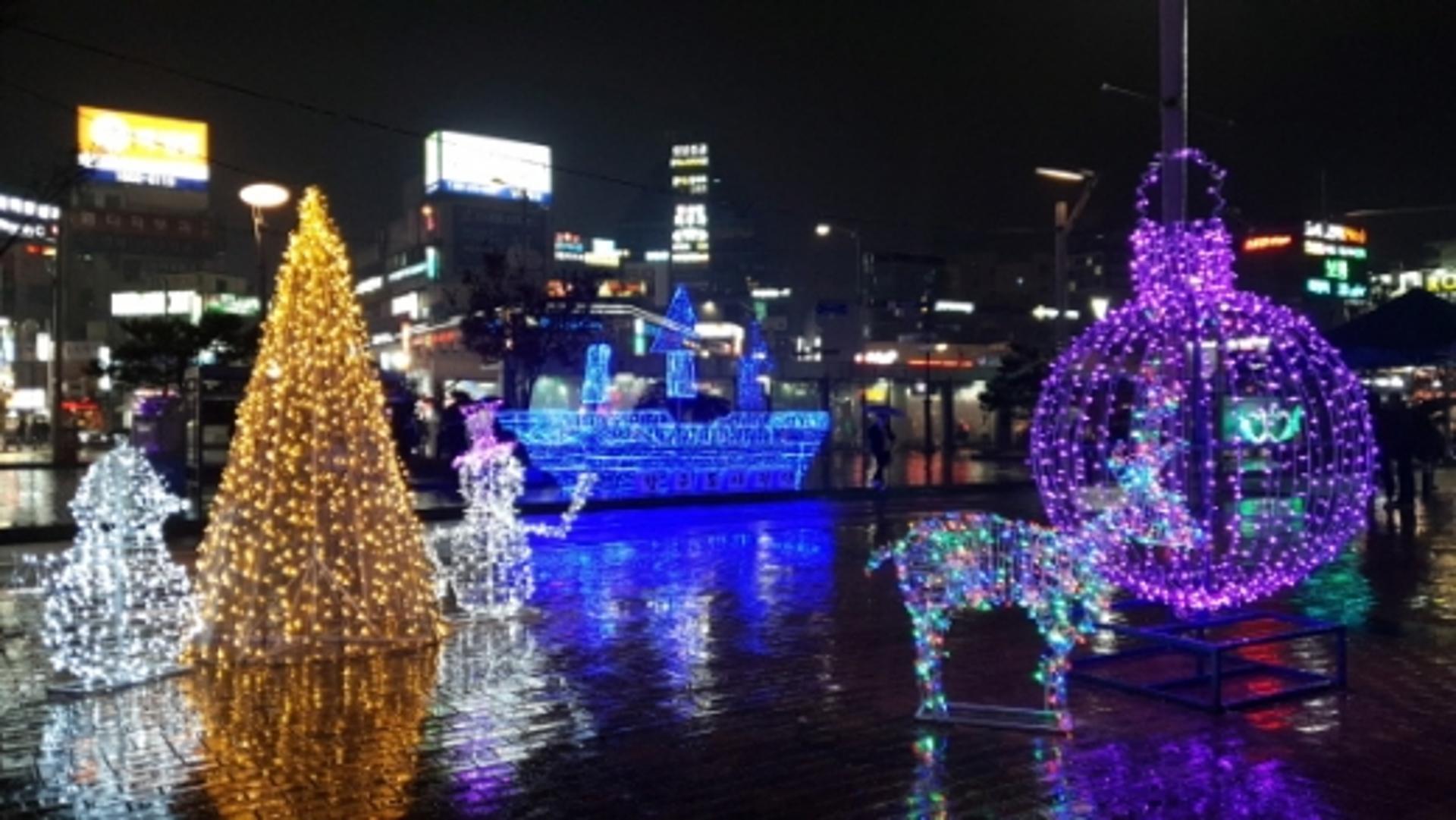 평택시, 주요도심 6개소에 테마별 ‘도심 불빛 경관조명’ 설치