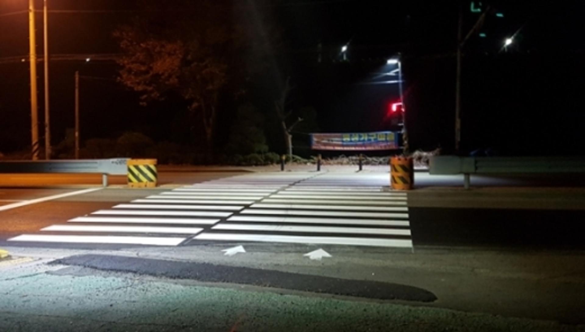 하남시, "밤길 횡단보도 안심하고 건너세요"
